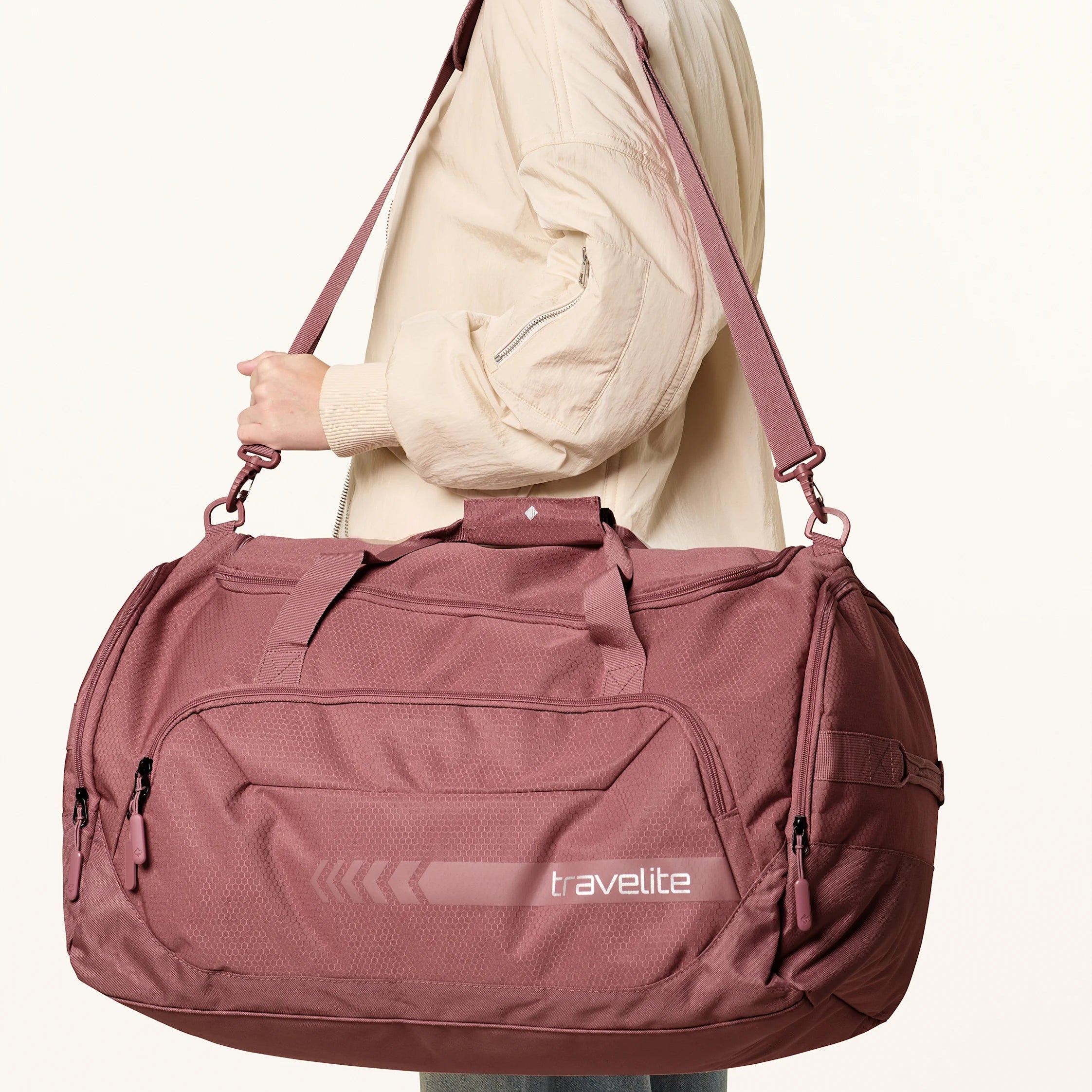 Kick Off Duffle L rosé