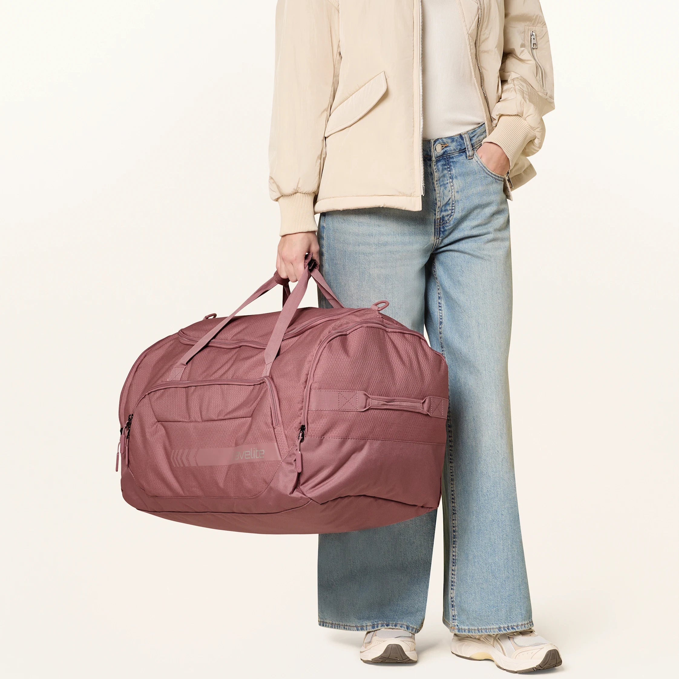 Kick Off Duffle L rosé