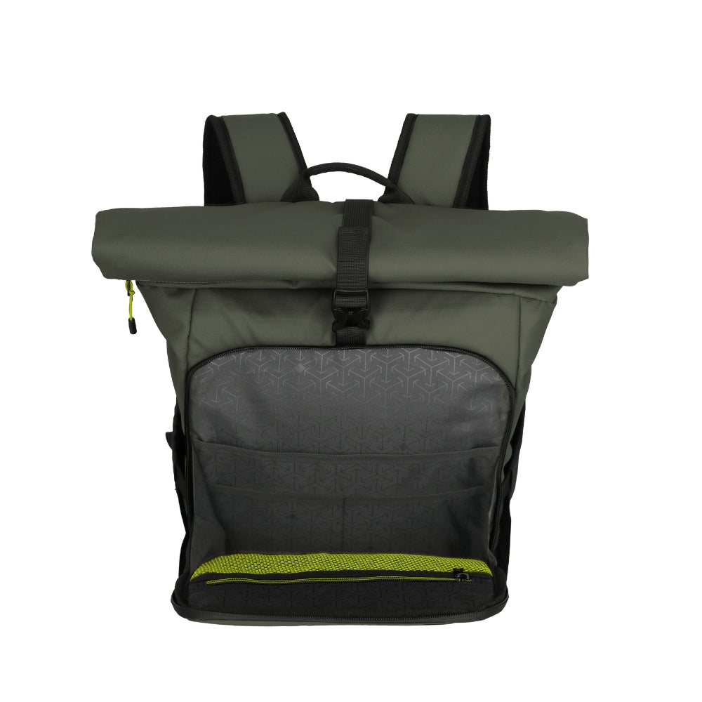 Briize - Water-Repellent Rollup Backpack M 15.6” khaki