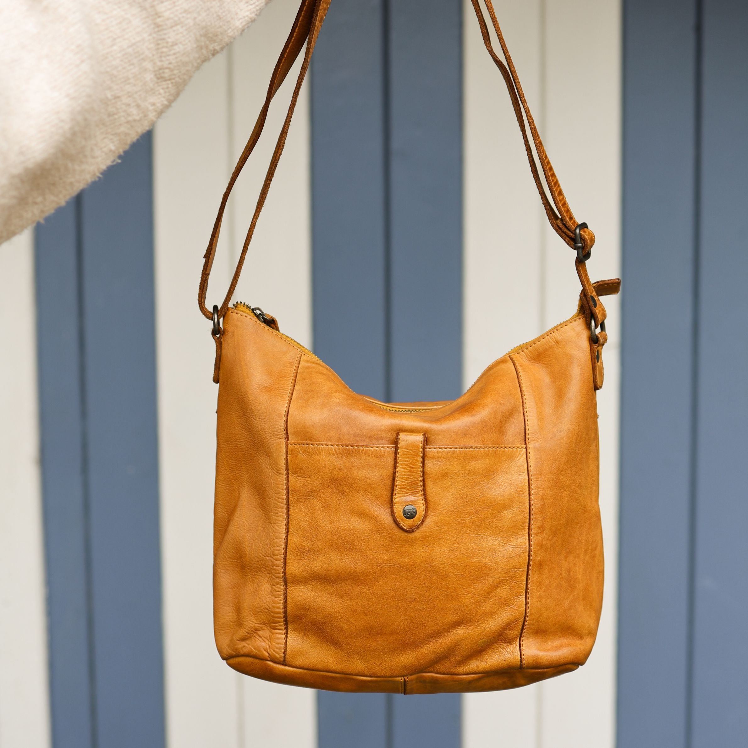 Schoudertas 'Sophia' geel