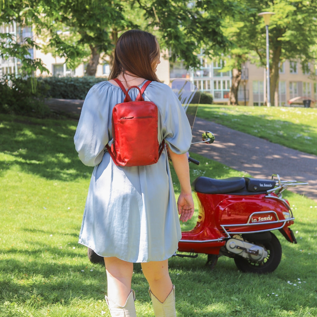 Backpack 'Sil' cognac