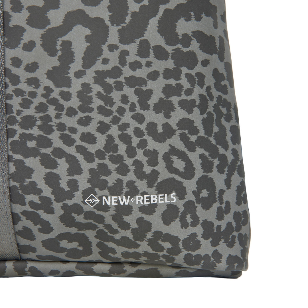 Urban Leopard - Mini waterafstotend rolltop rugzakje 'Los Angeles' 7L grijs