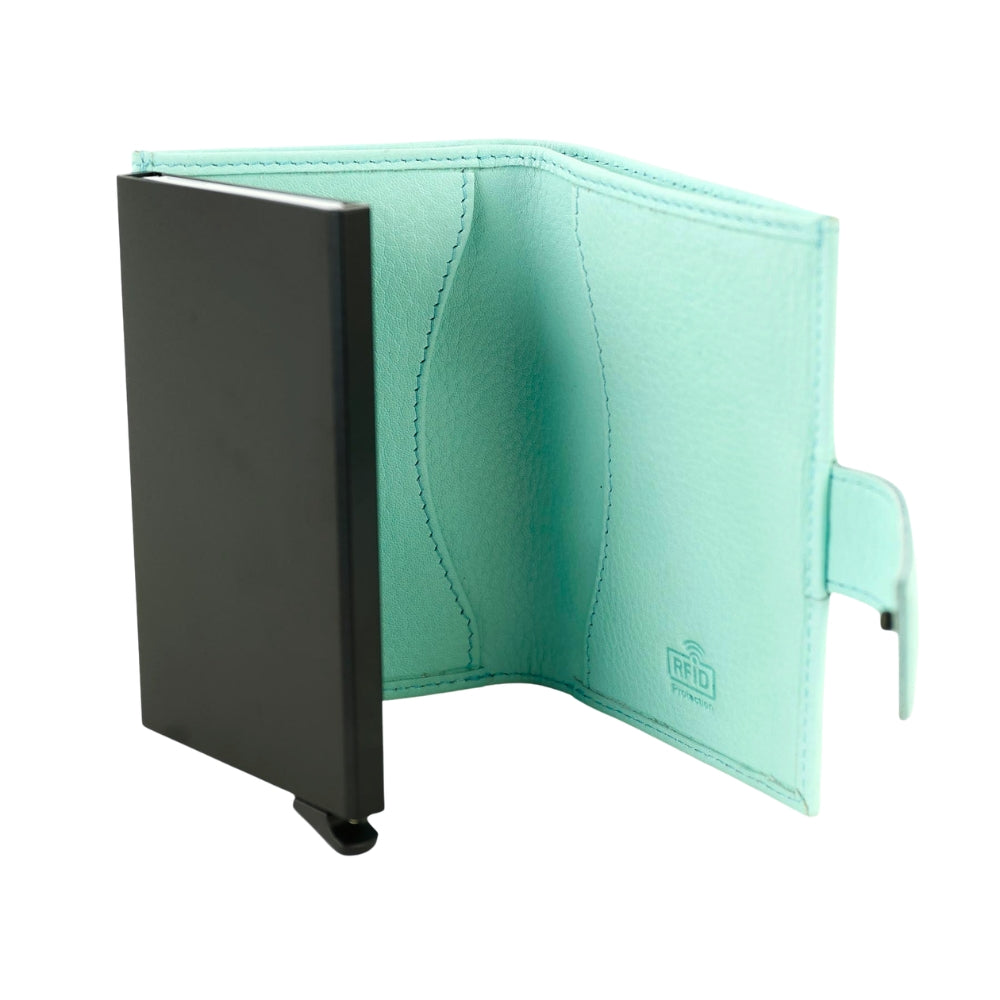 RFID Cardholder 'Elsie' jade