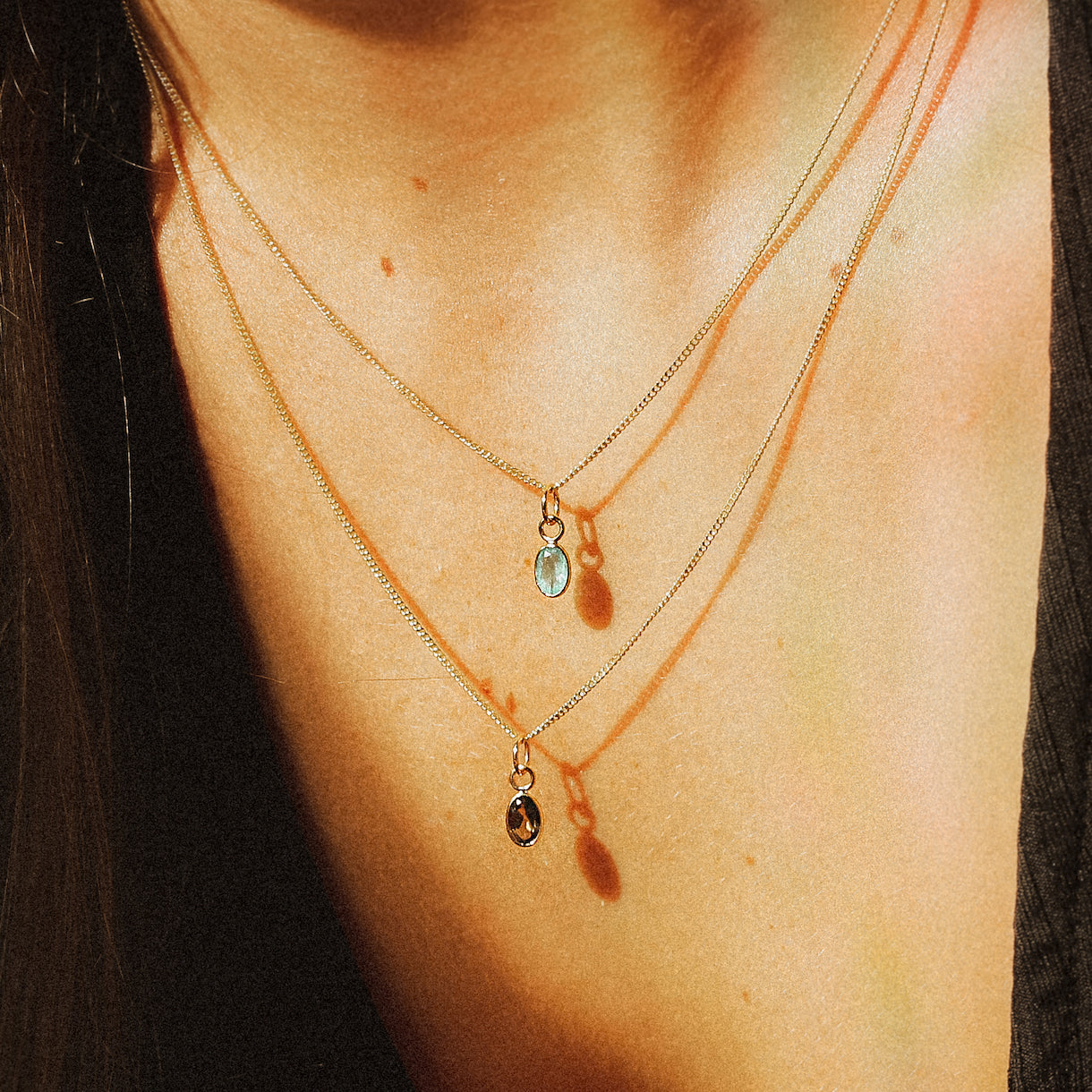 Emerald Birthstone Pendant May | 14K Gold