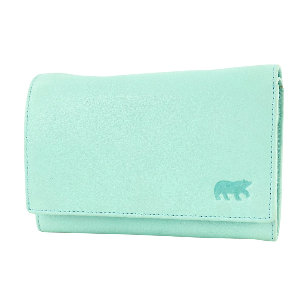 RFID Wrap wallet 'Sweety' jade