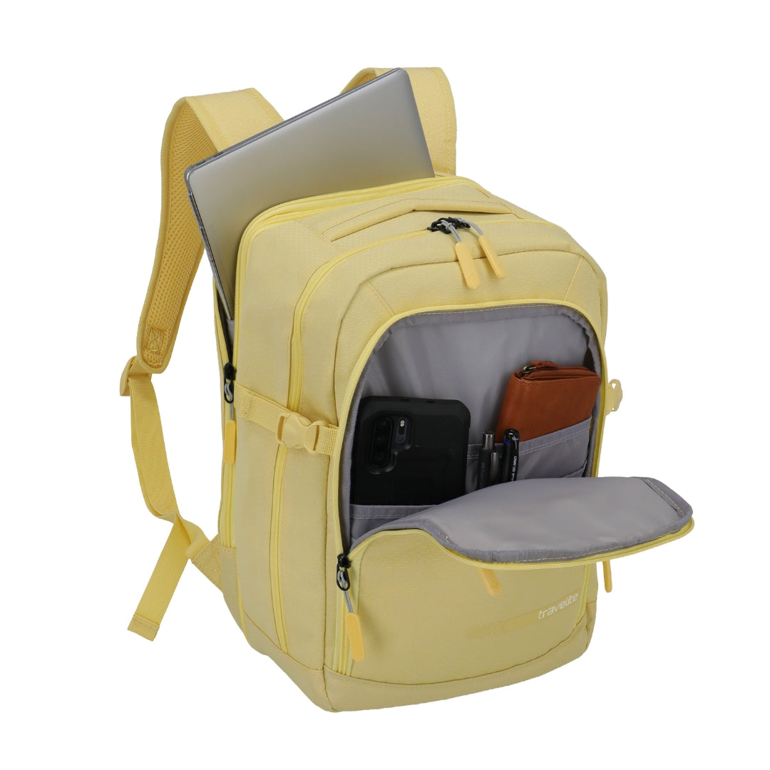 Kick Off - Cabin Laptop Rugzak 15.6” yellow