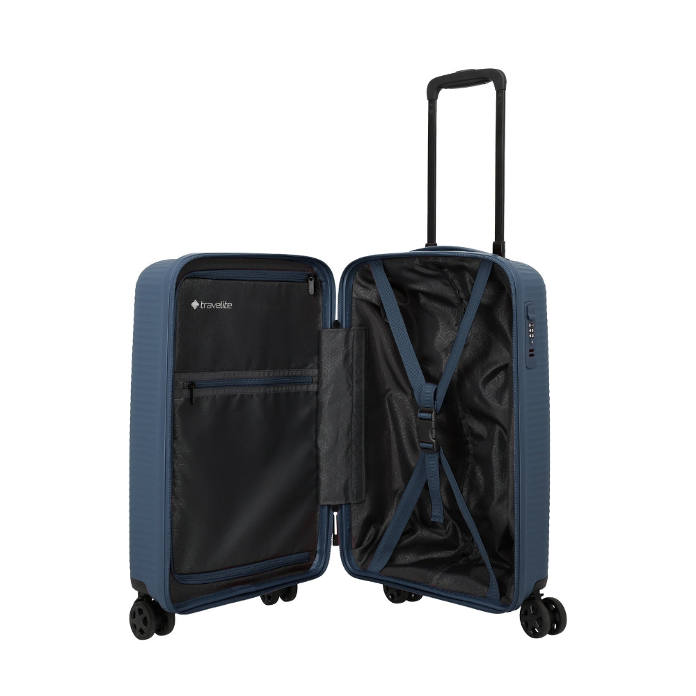 Air Stripe - Cabin Trolley 4w S Slim navy