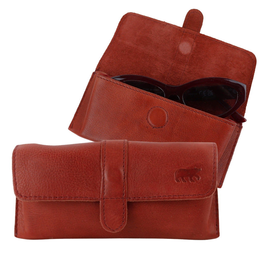 Glasses case 'Weta' red