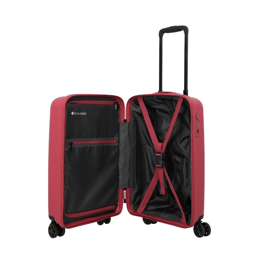 Air Stripe - Cabin Trolley 4w S Slim red