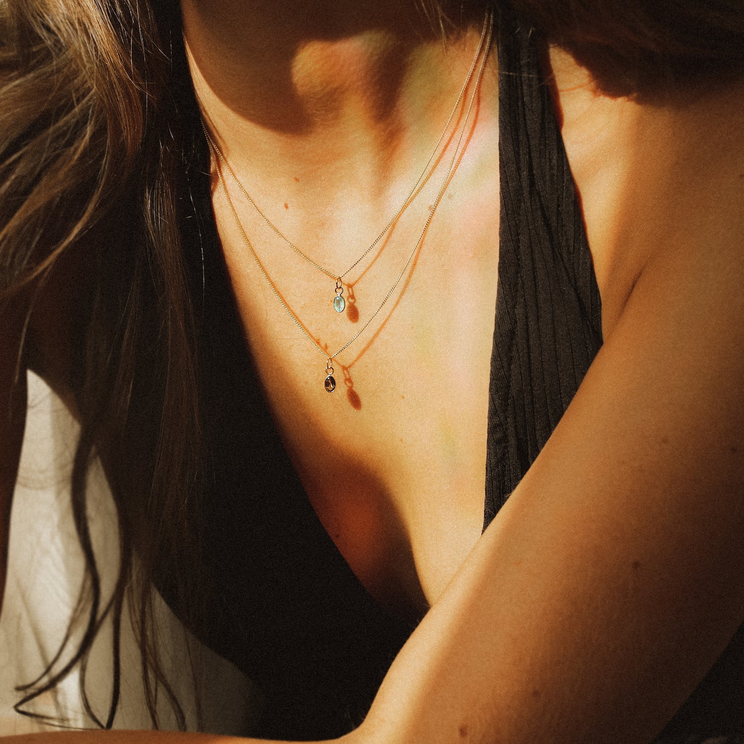 Emerald Birthstone Pendant May | 14K Gold