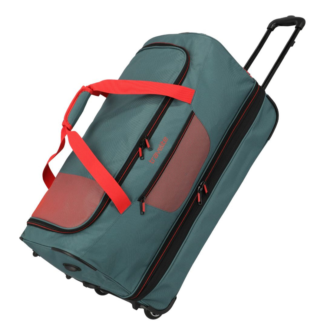 Basics Wheeled Duffle L Exp. green/orange
