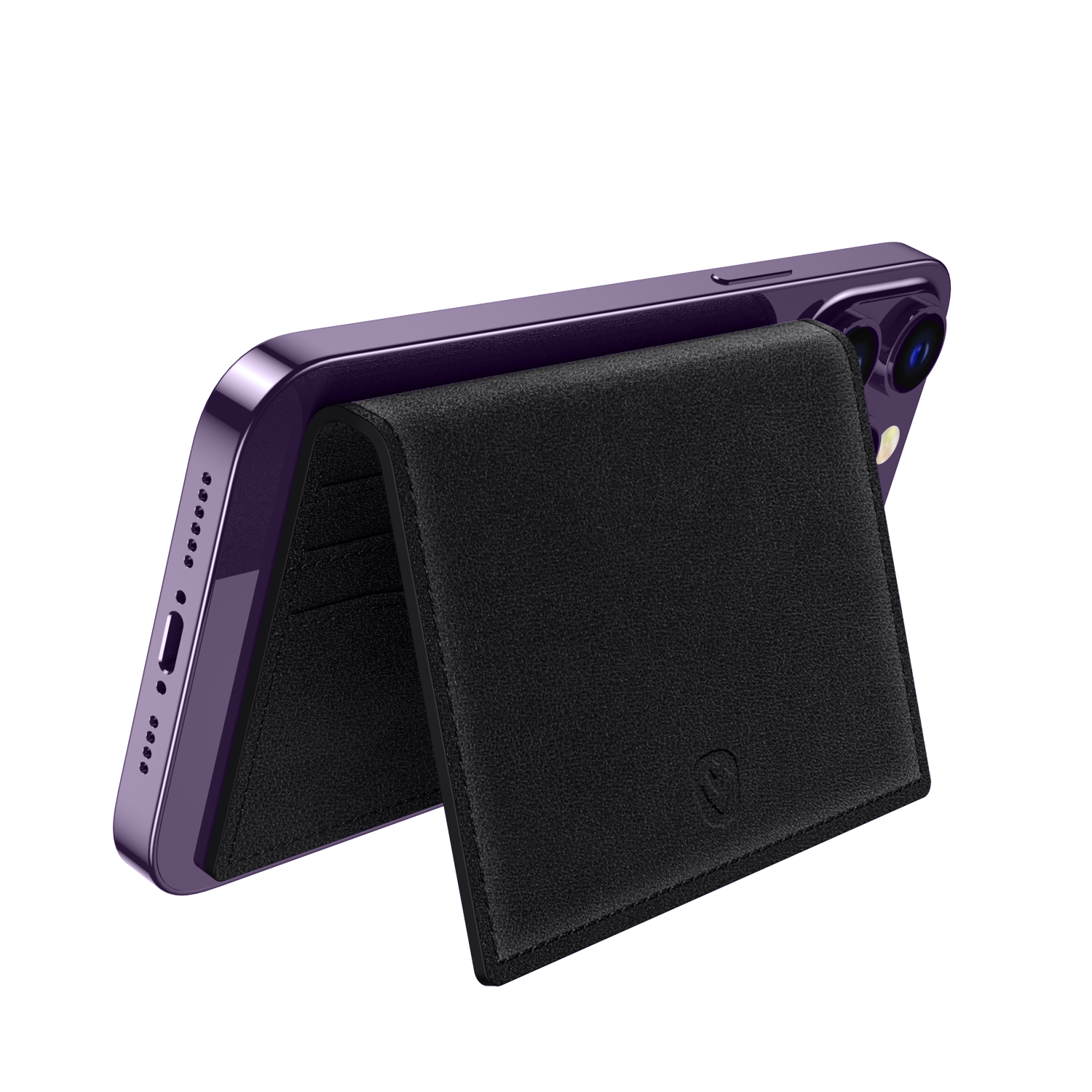 Card Wallet MagSafe Leather Black