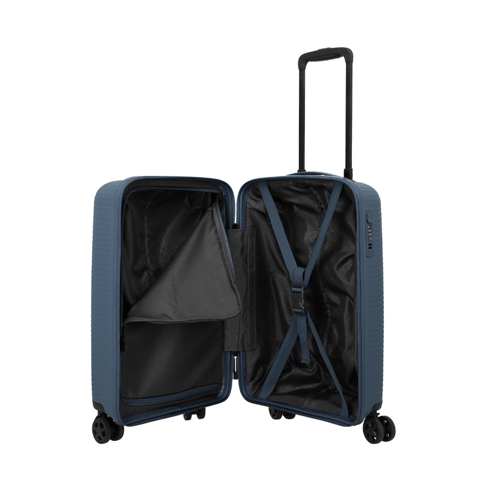 Air Stripe - Cabin Trolley 4w S Slim navy