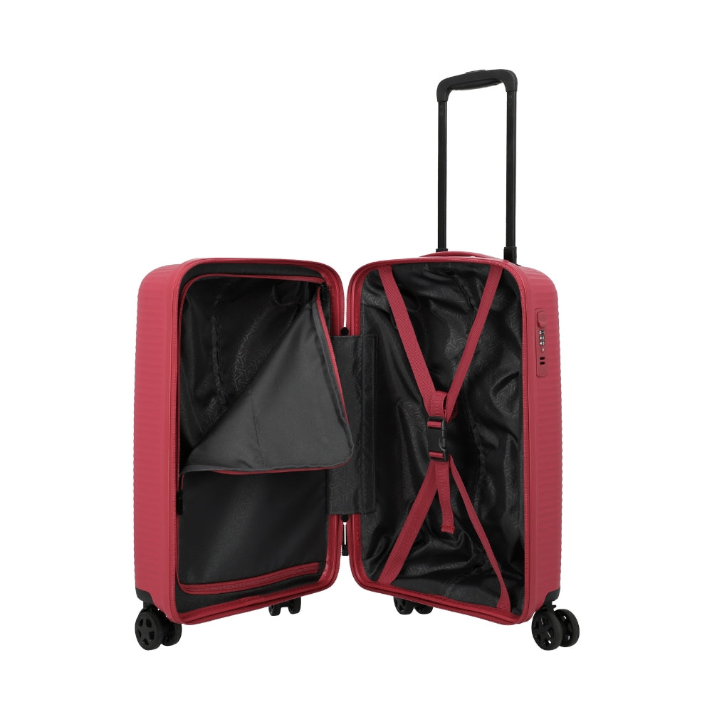Air Stripe - Cabin Trolley 4w S Slim red