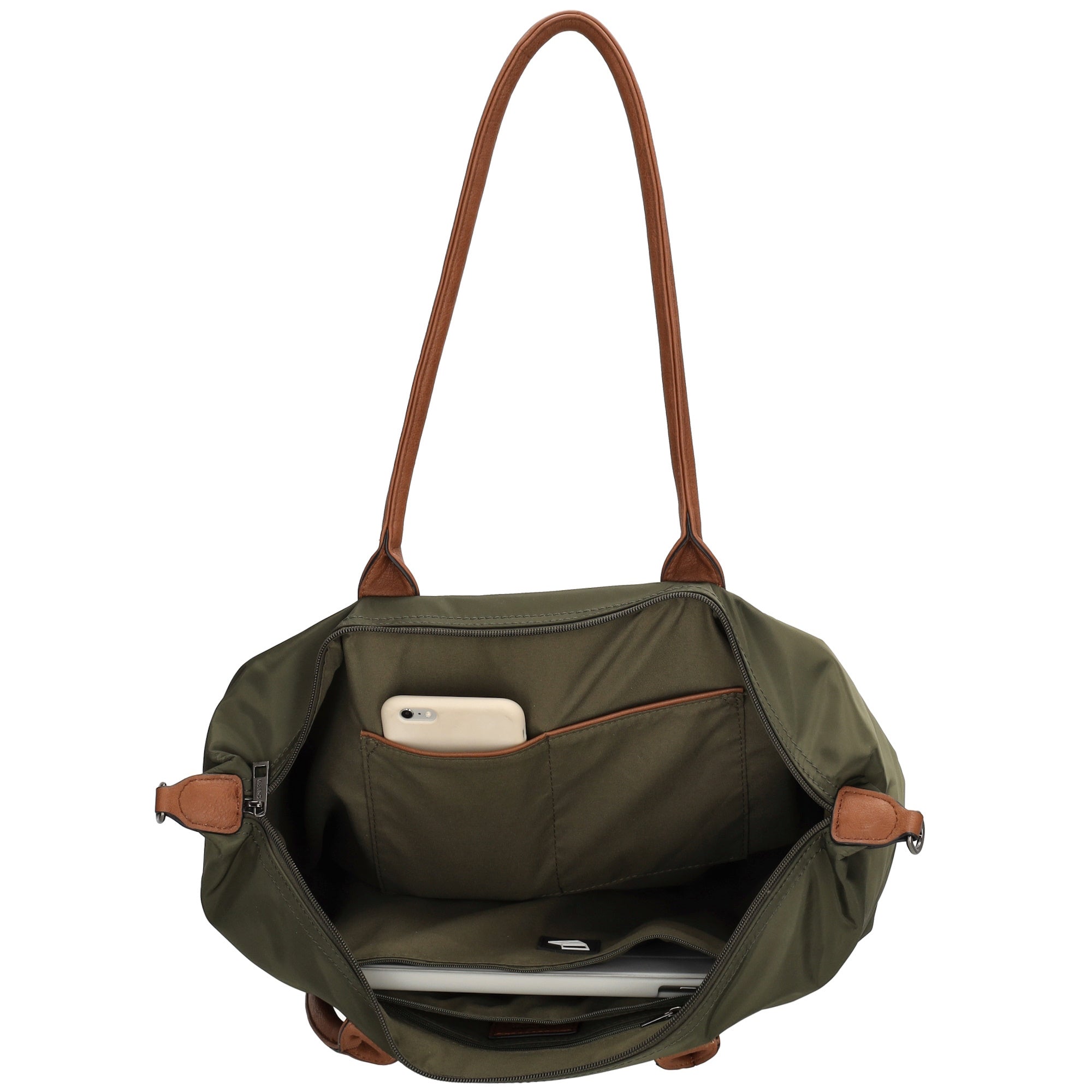 Buckingham - Laptop bag 15.6" olive green