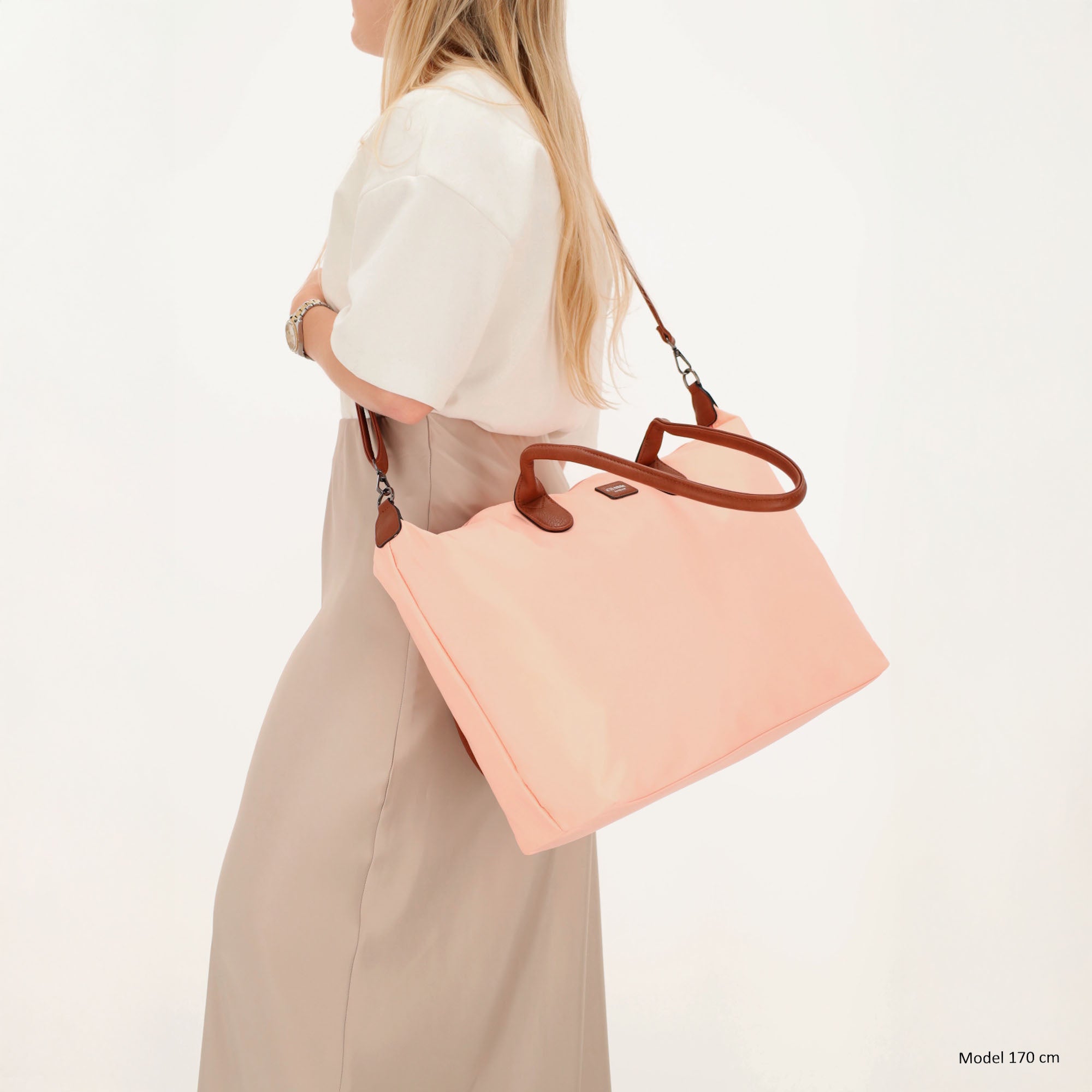 Buckingham Laptop Bag 15.6 inch light pink