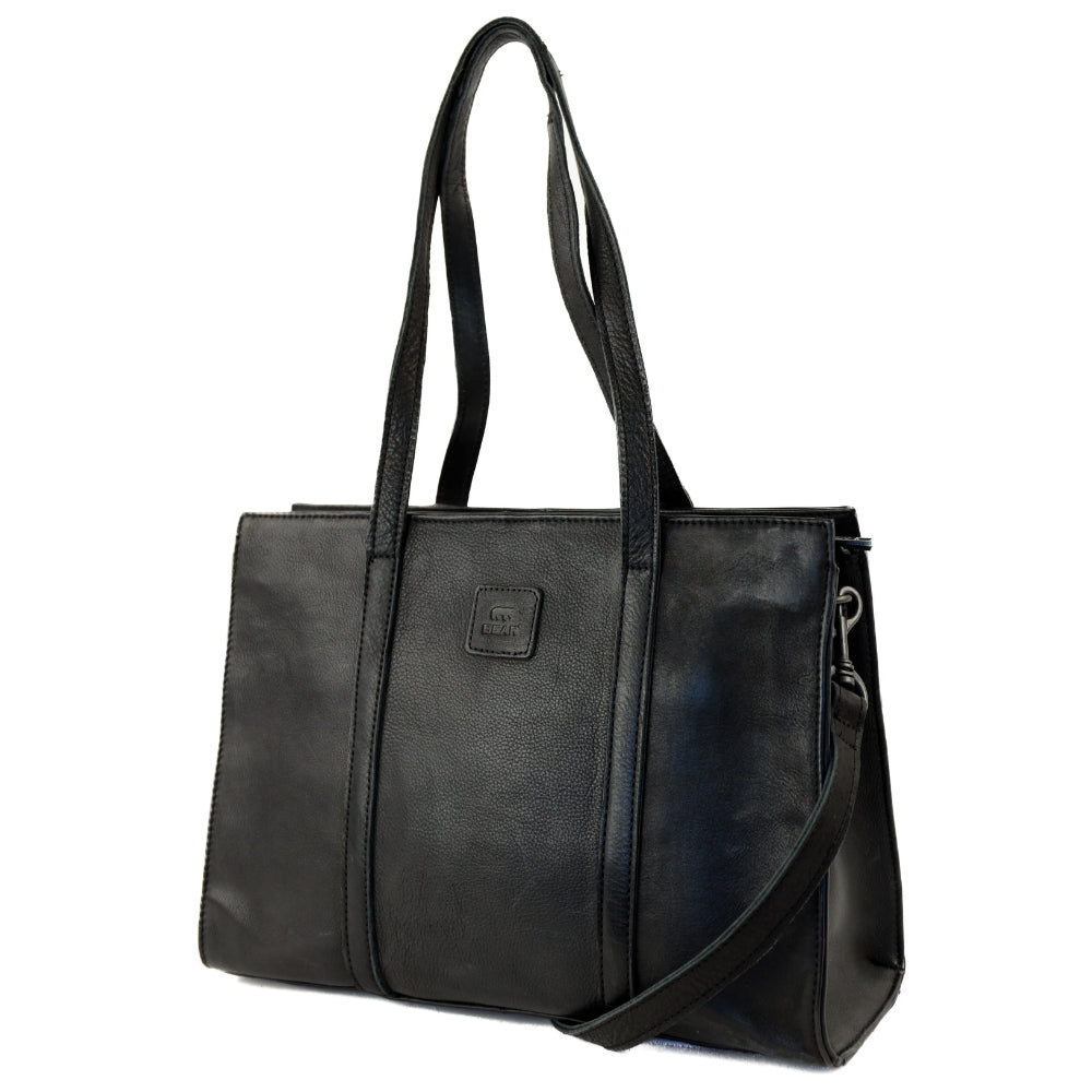 Hand/shoulder bag 'Leonie' black