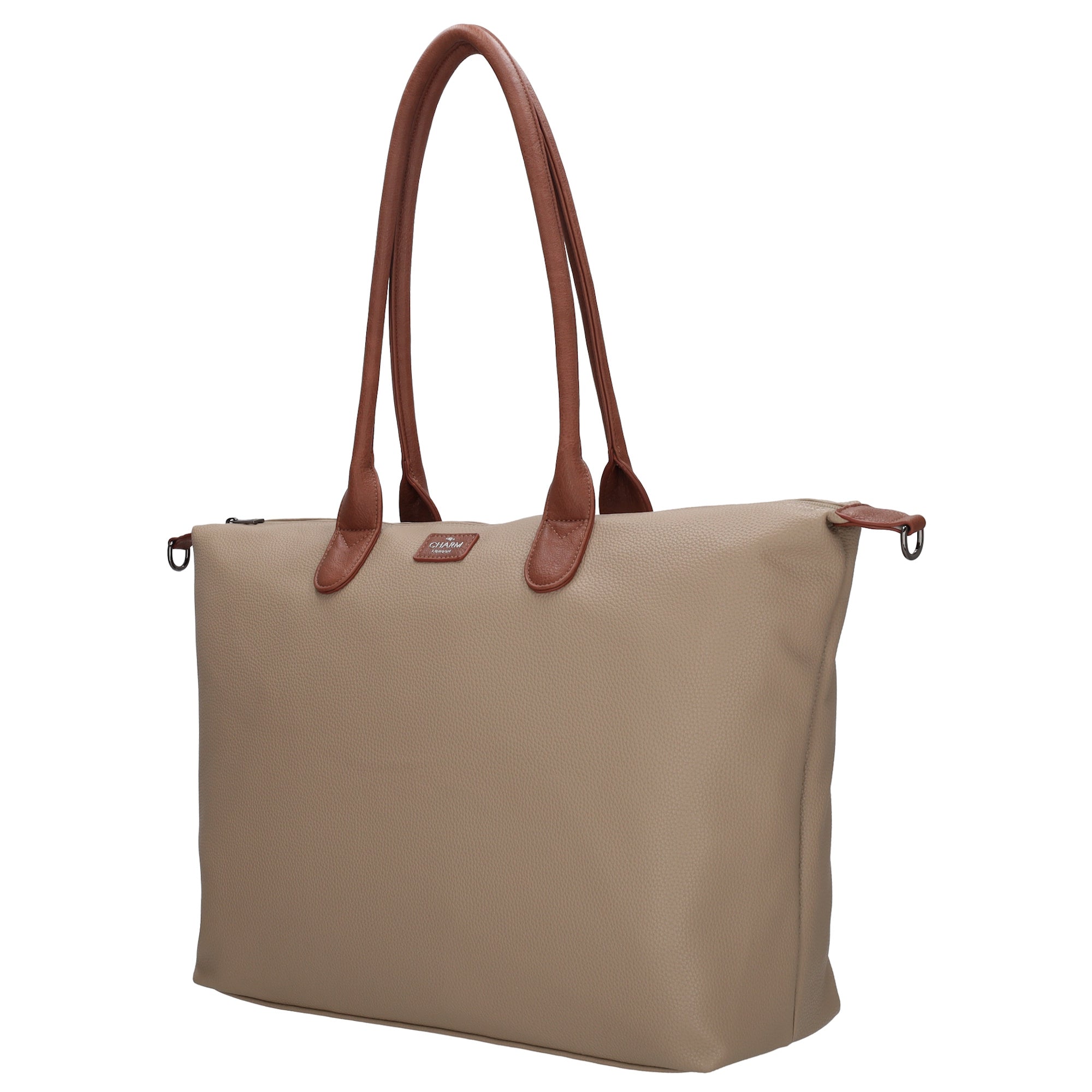 Buckingham Laptoptas 15.6 inch taupe