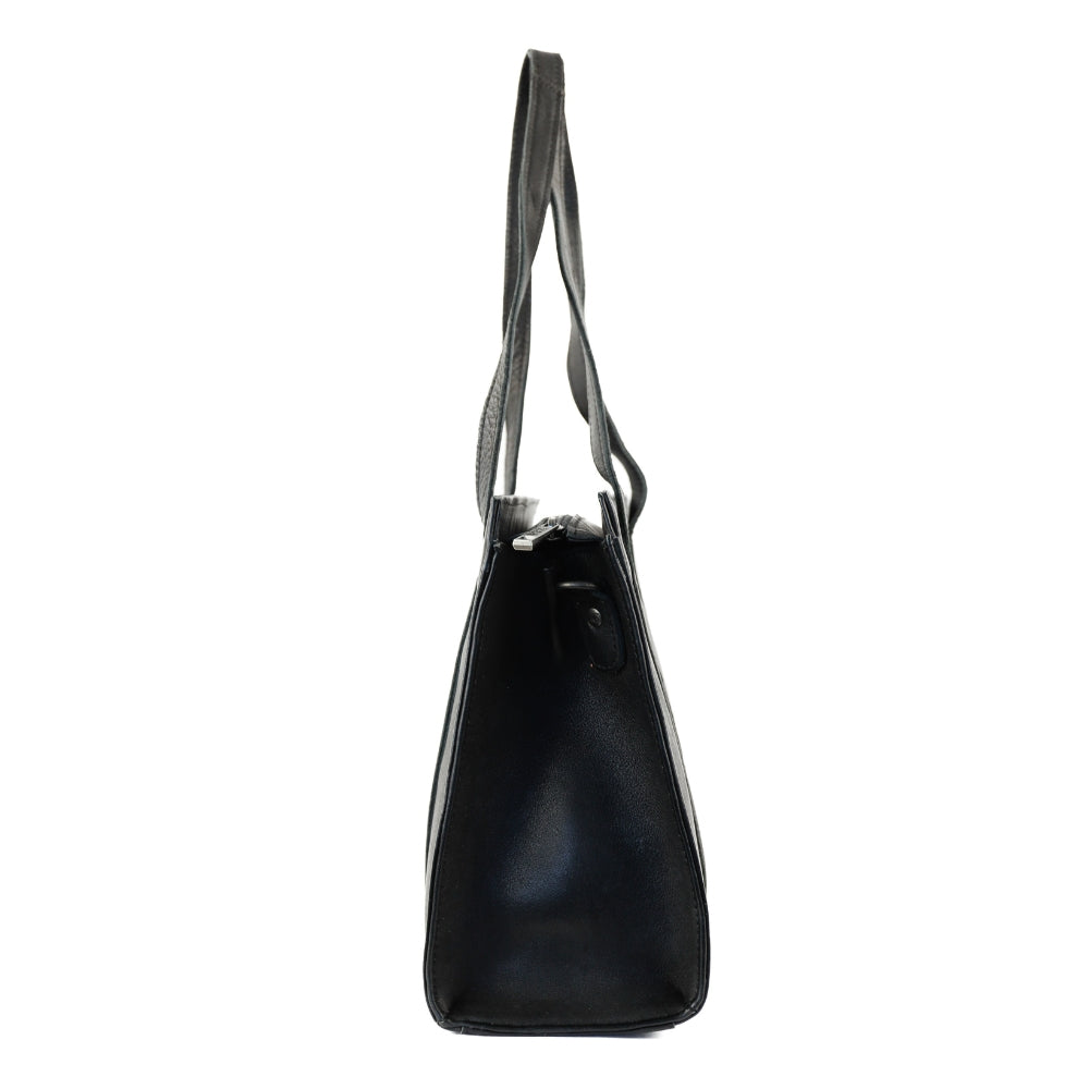 Hand/shoulder bag 'Leonie' black