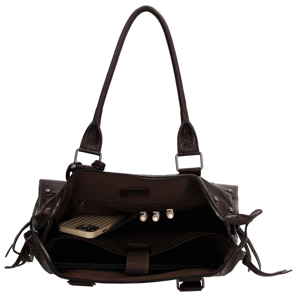 Berlin - Laptoptas 15.6'' donkerbruin