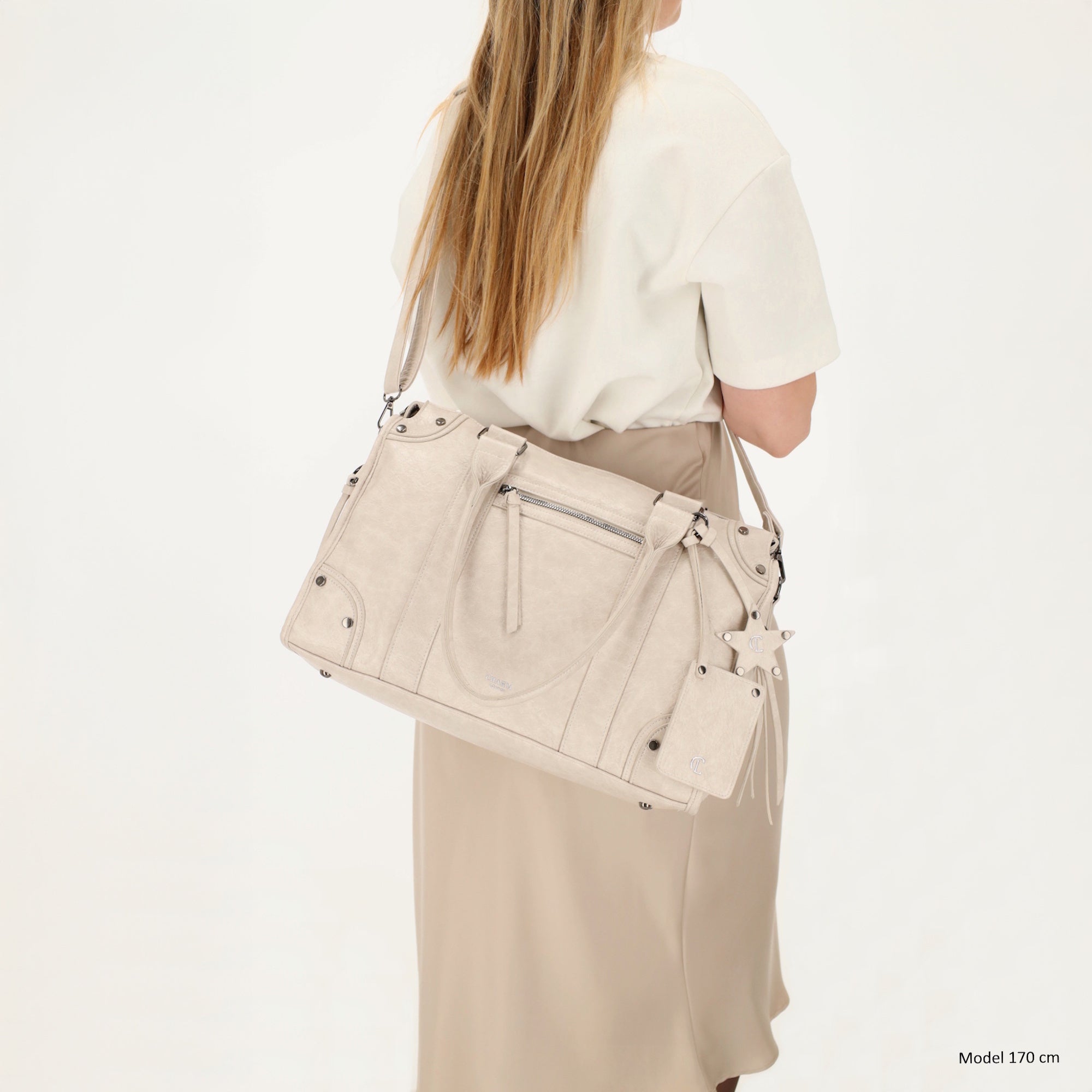 Berlin - Laptop bag 15.6'' cream