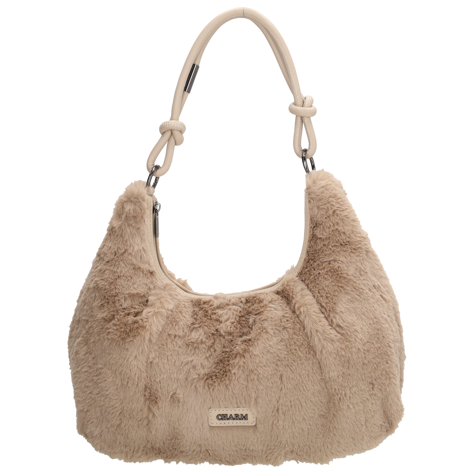 Oslo - Handbag/shoulder bag M taupe