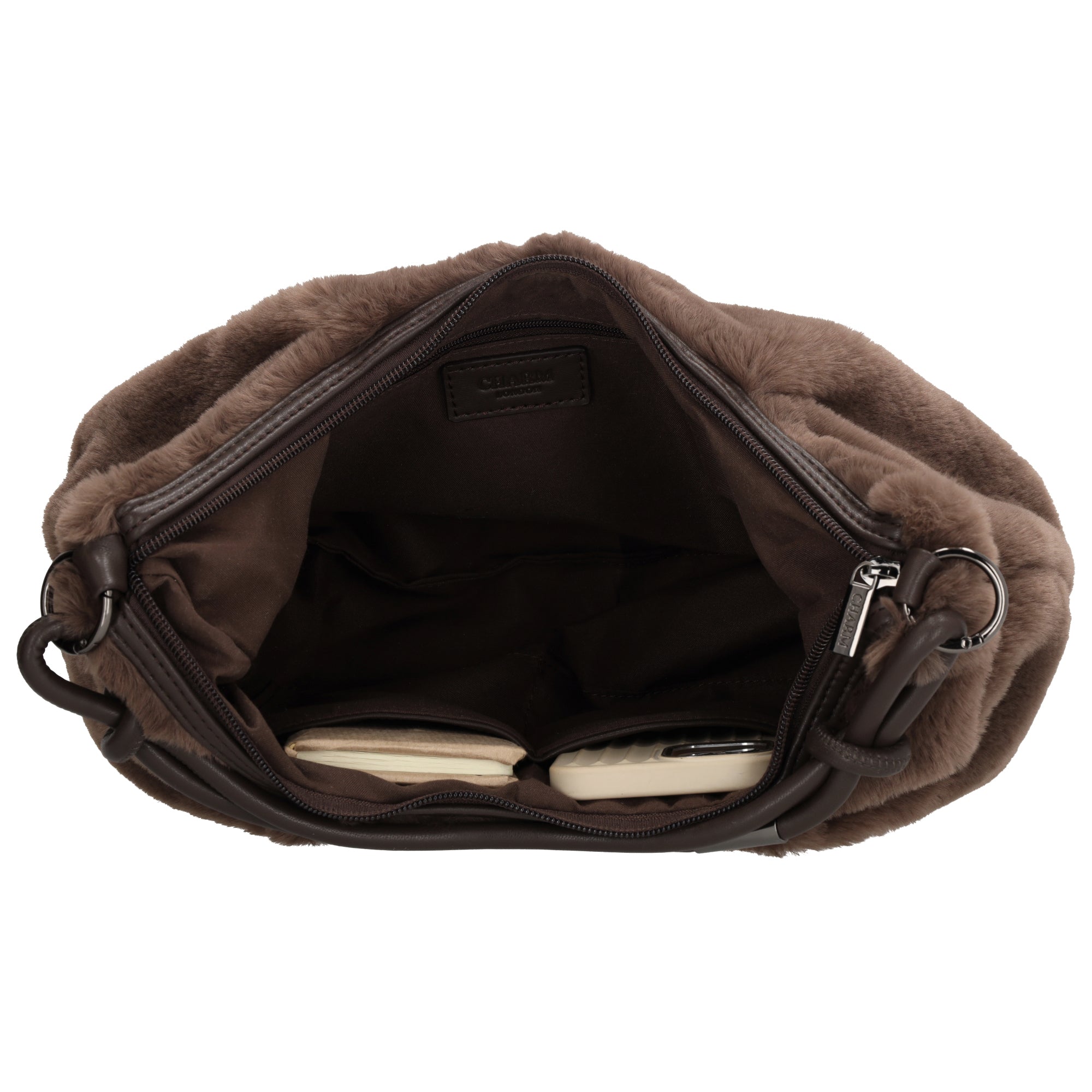 Oslo - Hand/Shoulder Bag M mocha