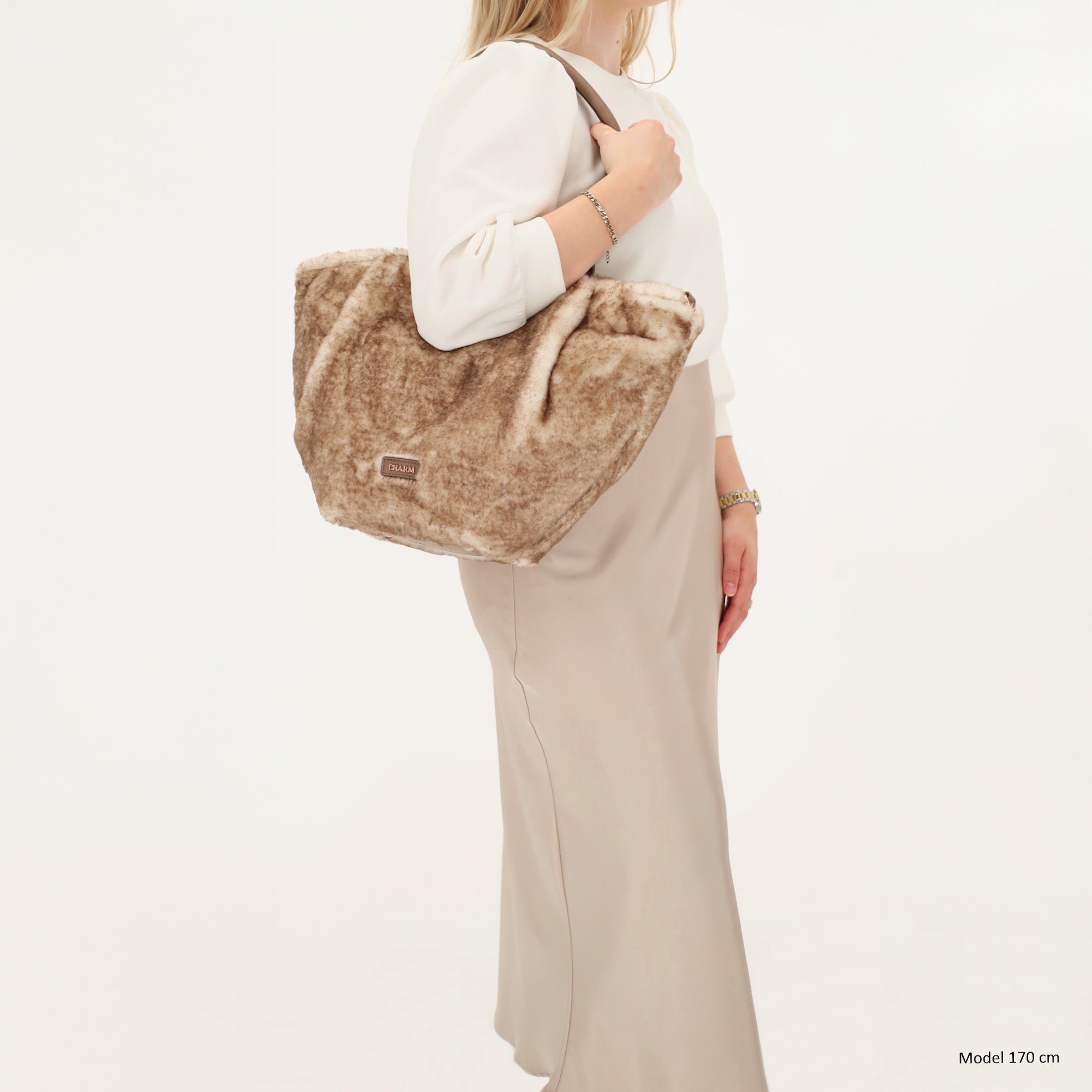 Dubai Deluxe - shopper taupe