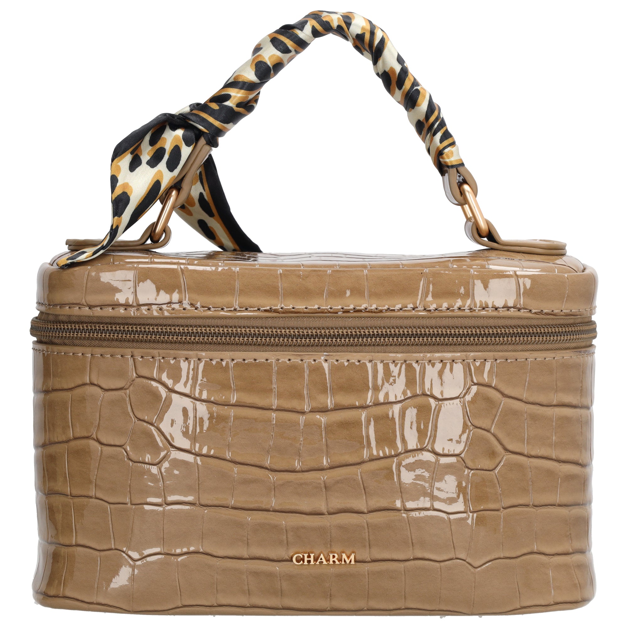 Knightsbridge - Mini hand-/schoudertasje taupe
