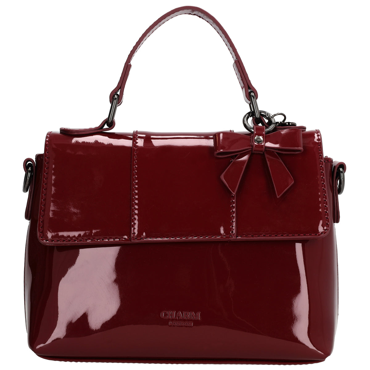 Kensington - Burgundy Clutch