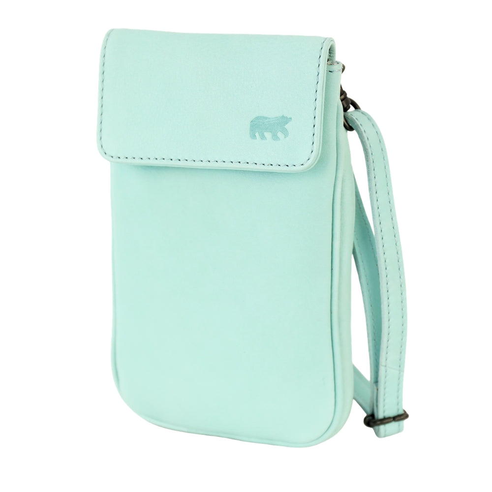 Phone bag 'Romee' jade