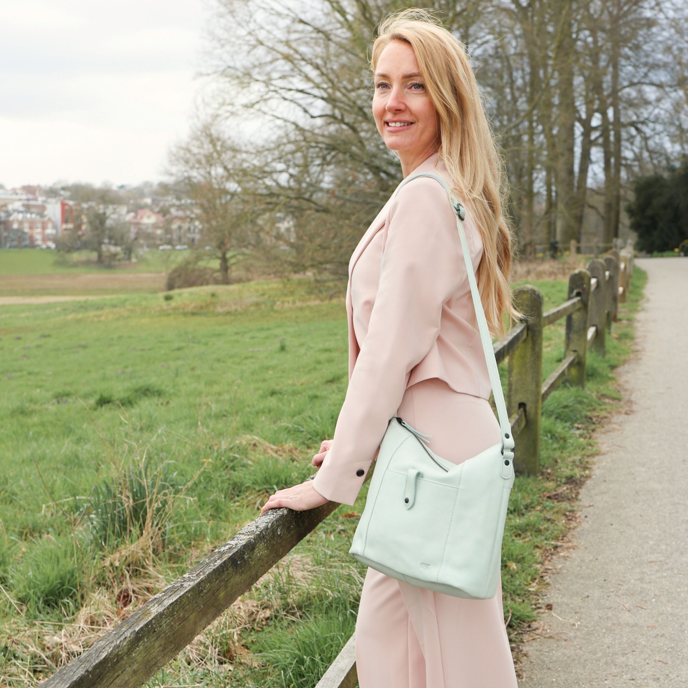 Schoudertas 'Sophia' donkerblauw