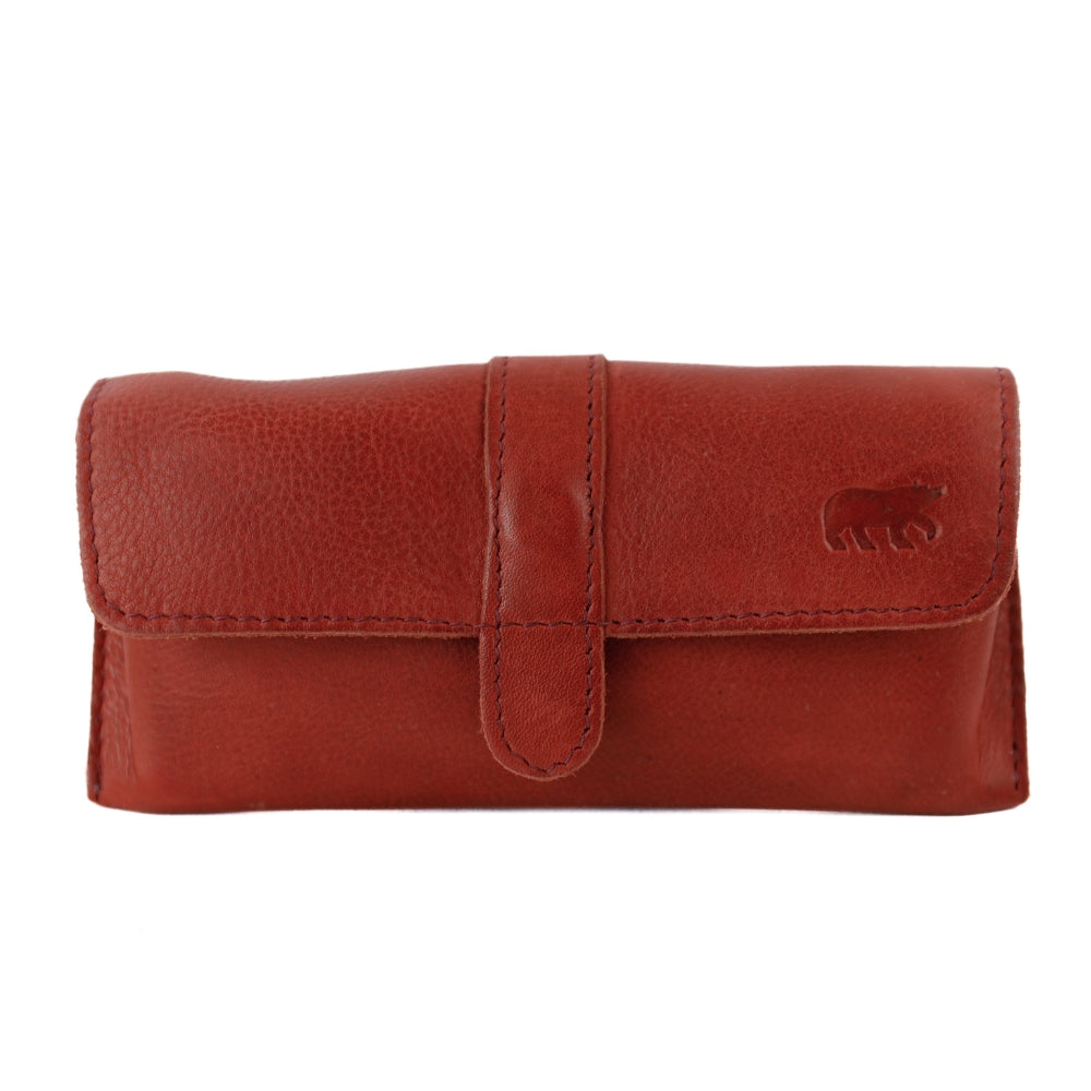 Glasses case 'Weta' red