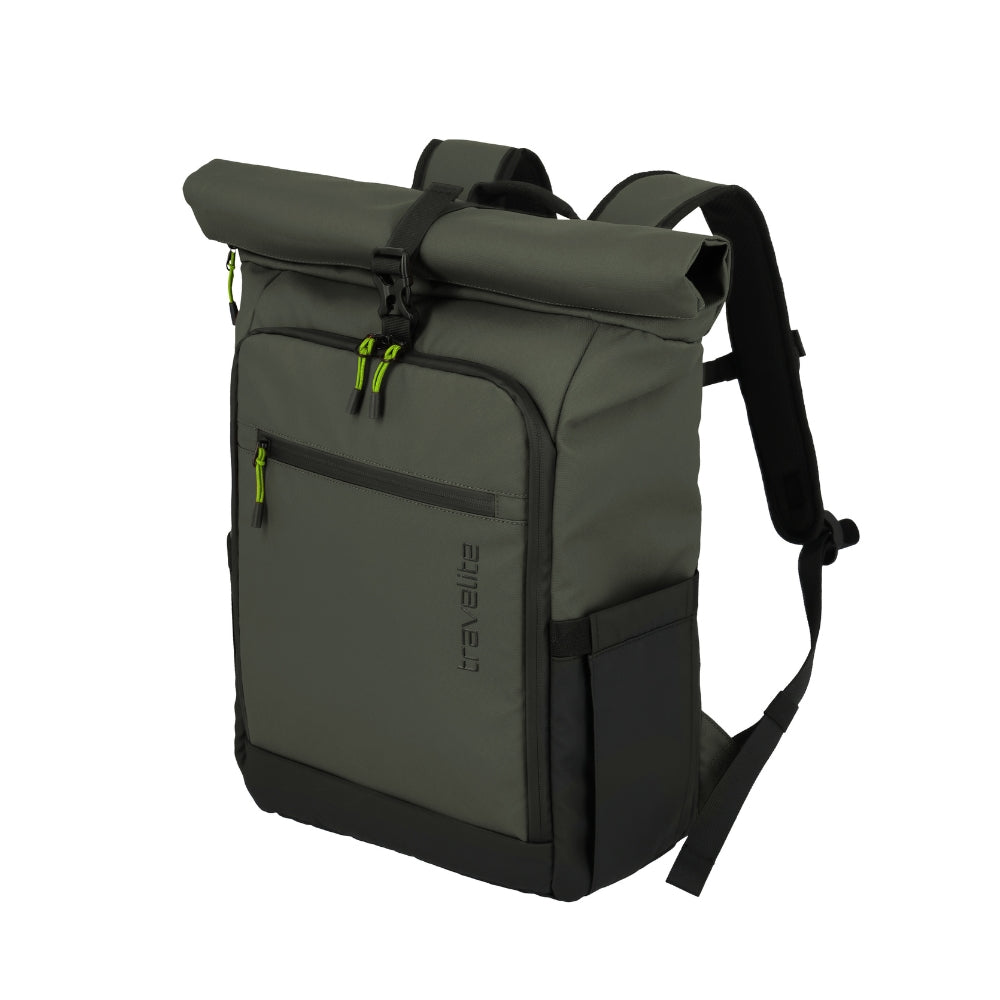 Briize - Water-Repellent Rollup Backpack M 15.6” khaki