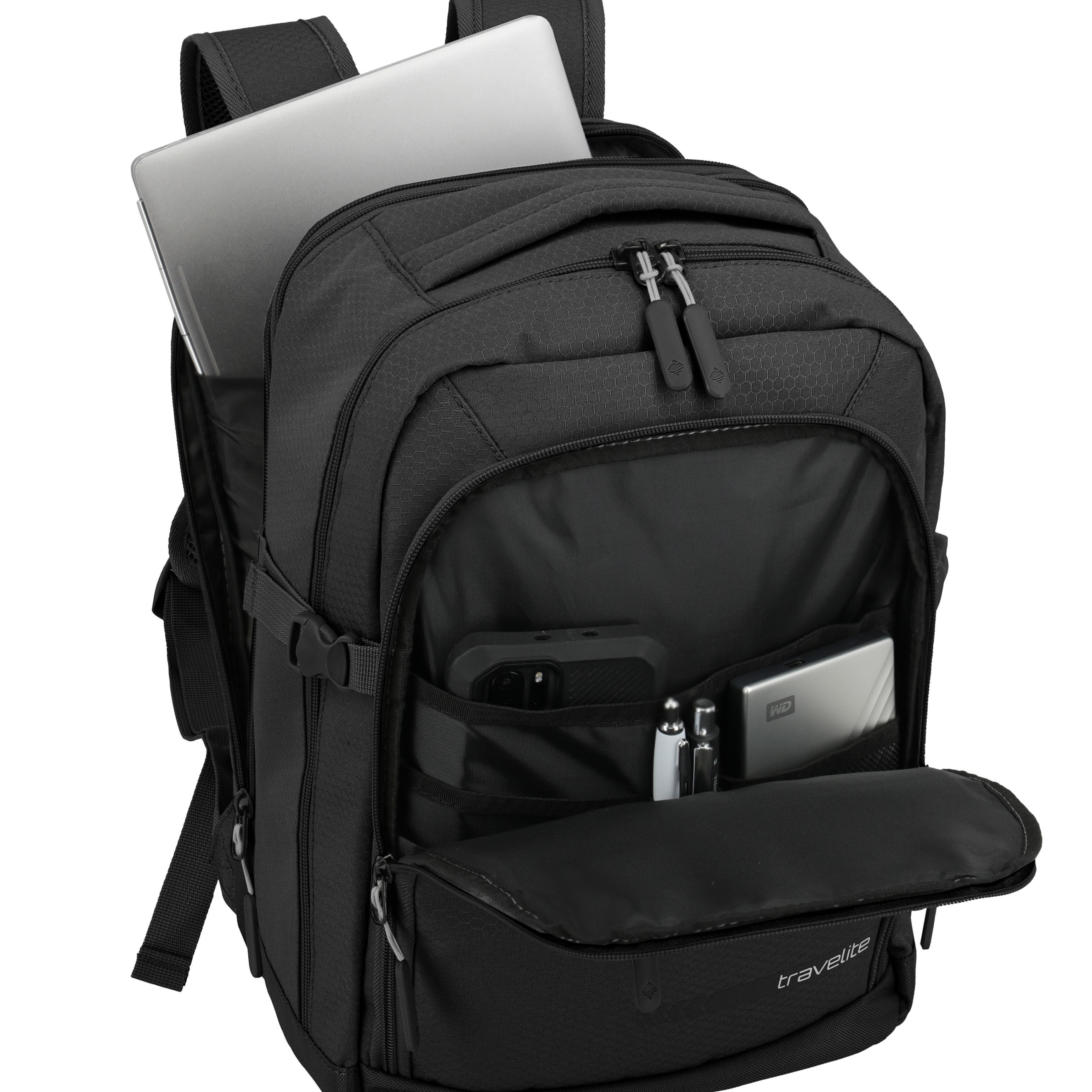 Kick Off - Cabin Laptop Rugzak 15.6” black
