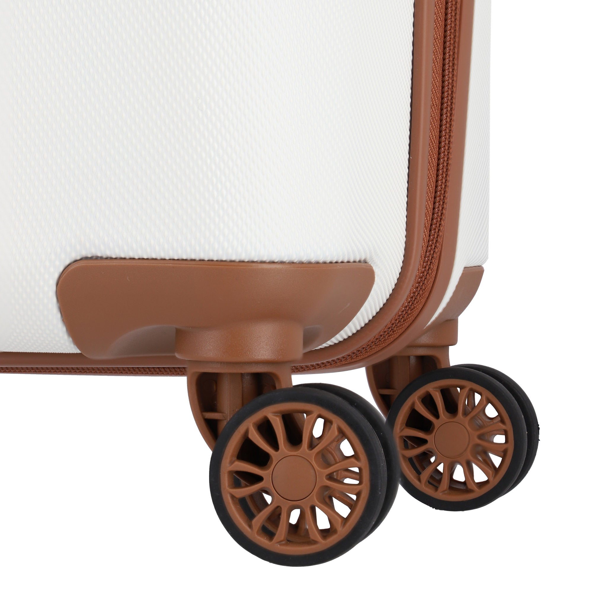 Bali Trolley L White/cognac