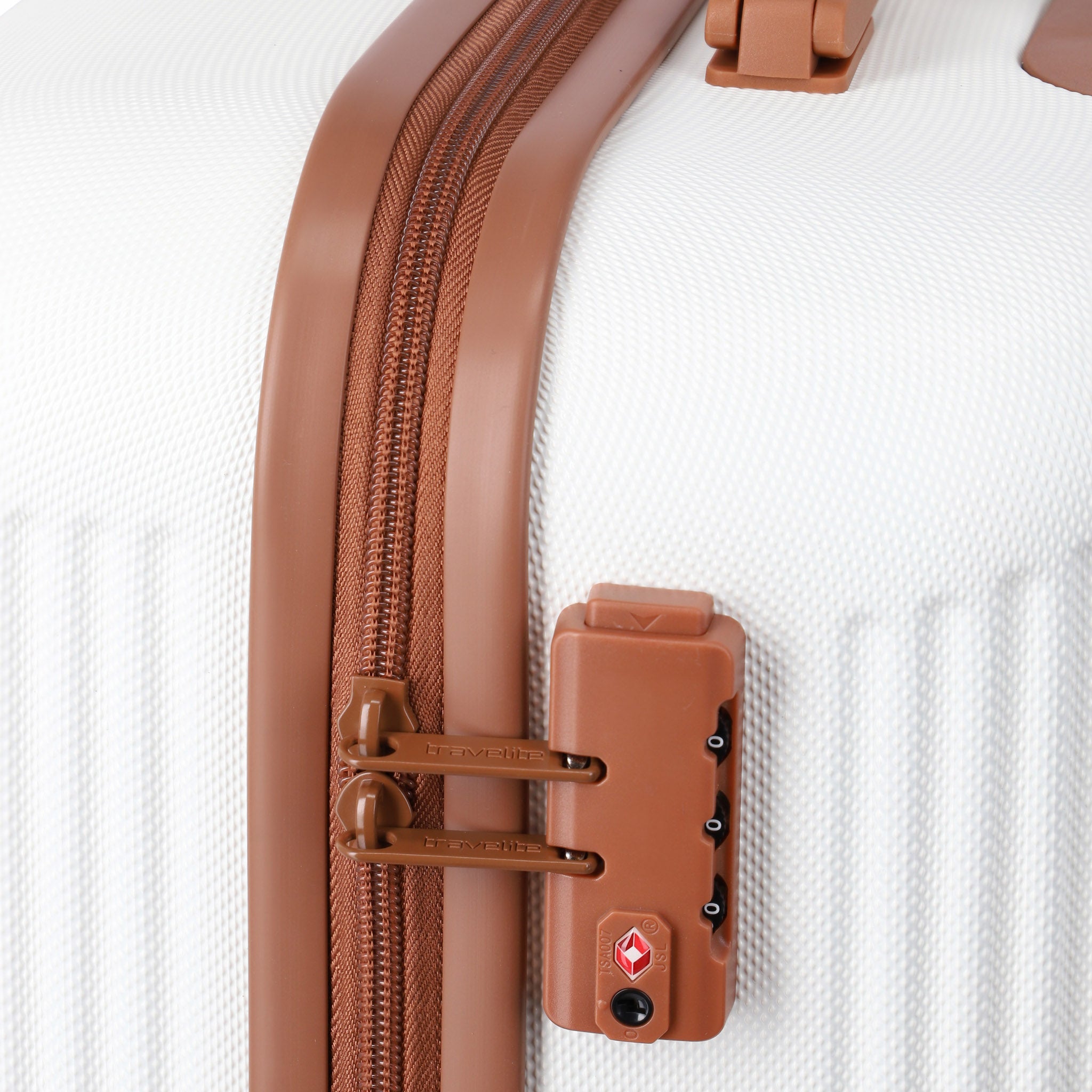 Bali Trolley L White/cognac