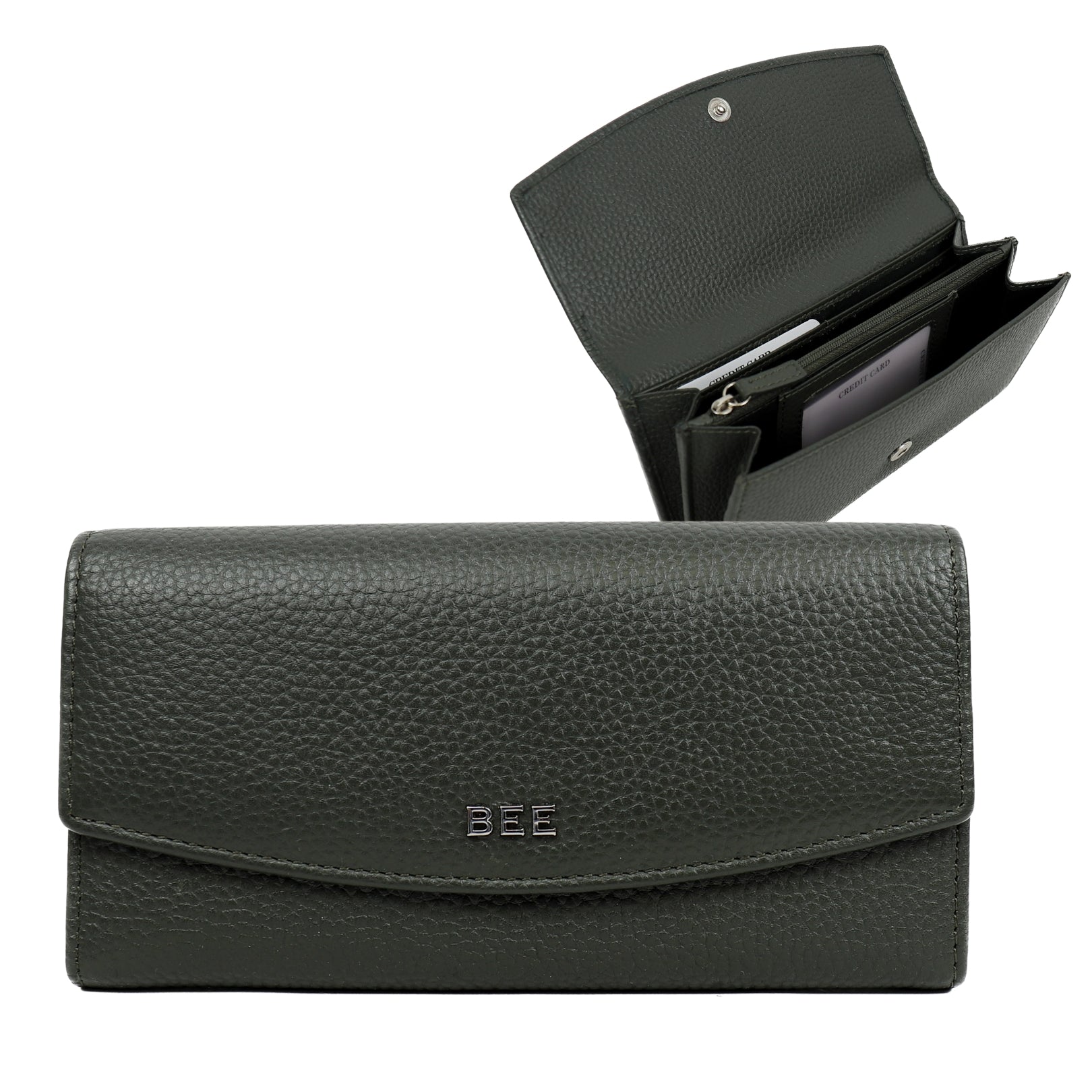 Wrap wallet 'Fem' Forest Night