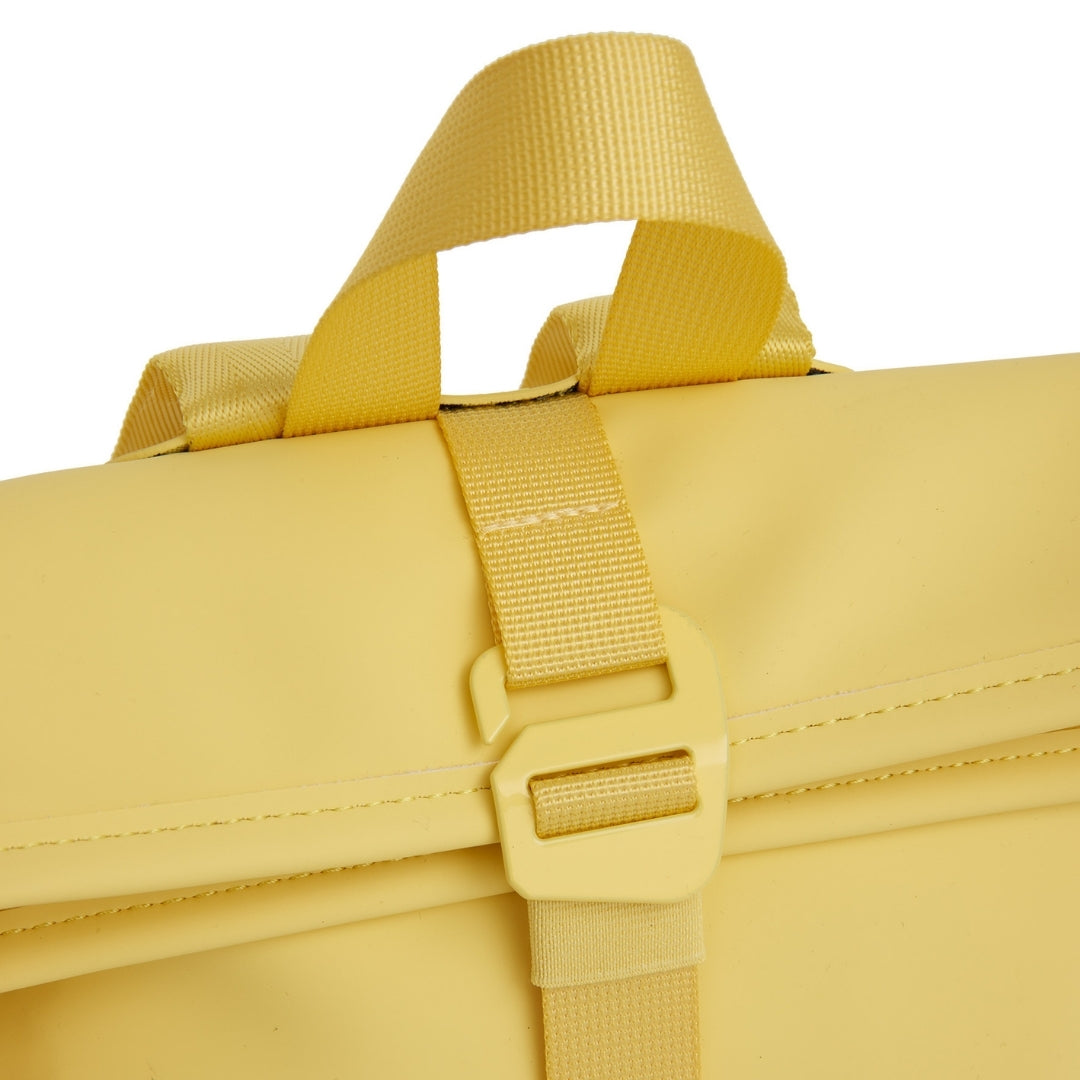 Branson - Mini waterafstotend rolltop rugzakje 'Los Angeles' 7L butter yellow