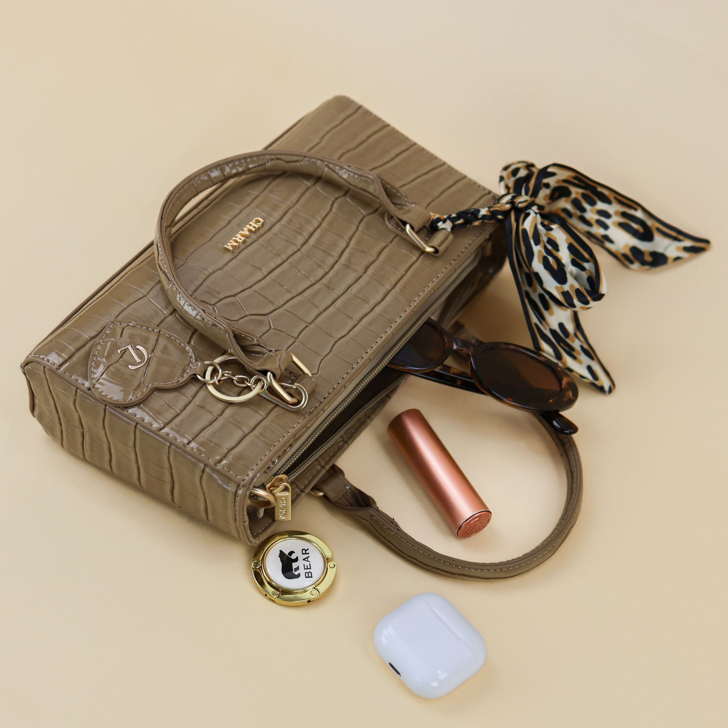 Knightsbridge Handtas taupe