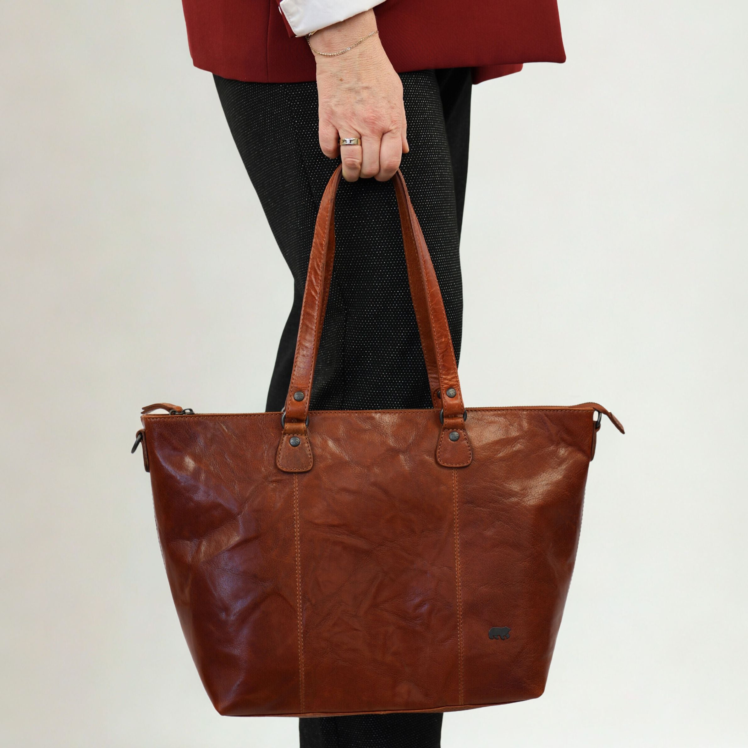 Shopper 'Nora' Andorra cognac