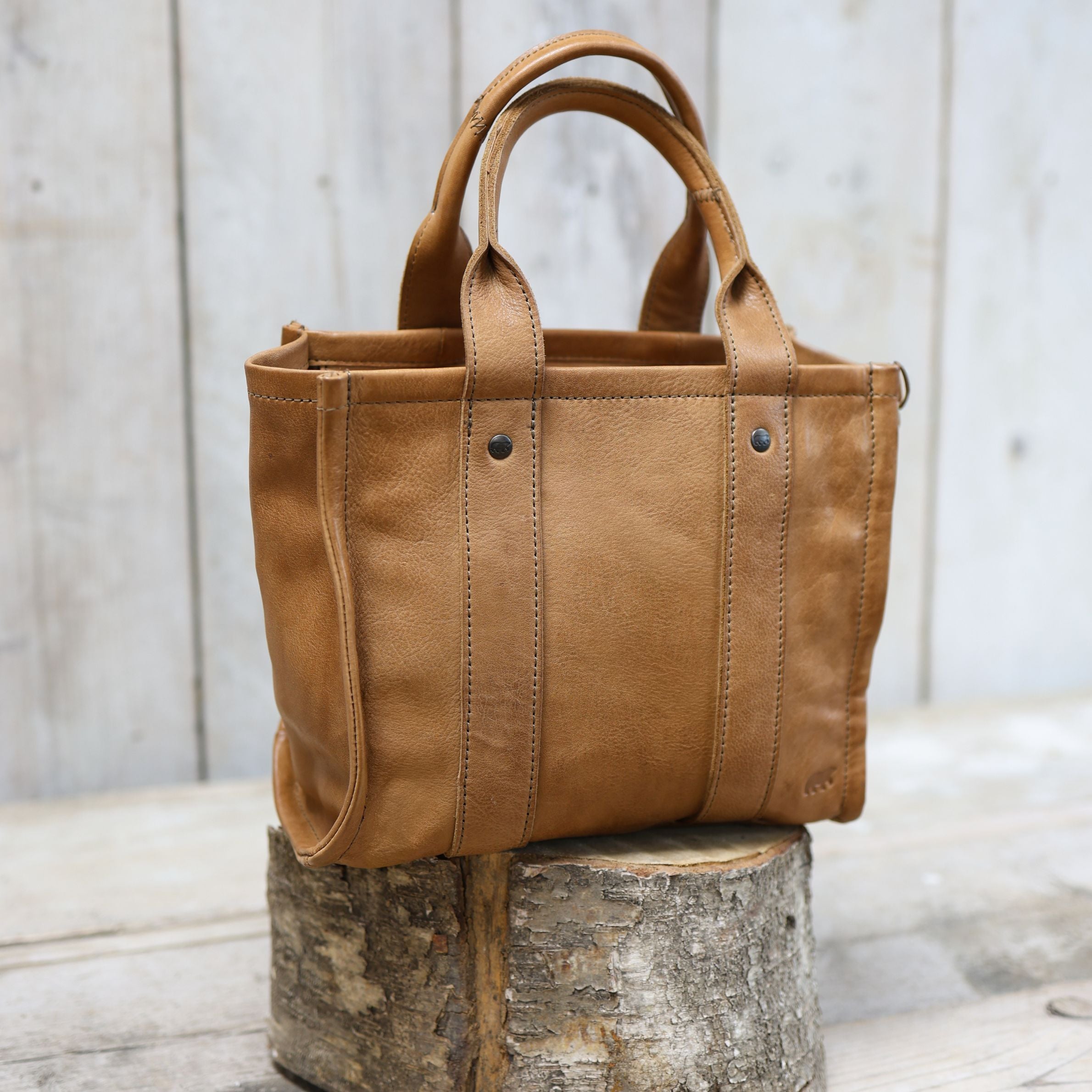 Mini tote bag 'Pepe' S taupe