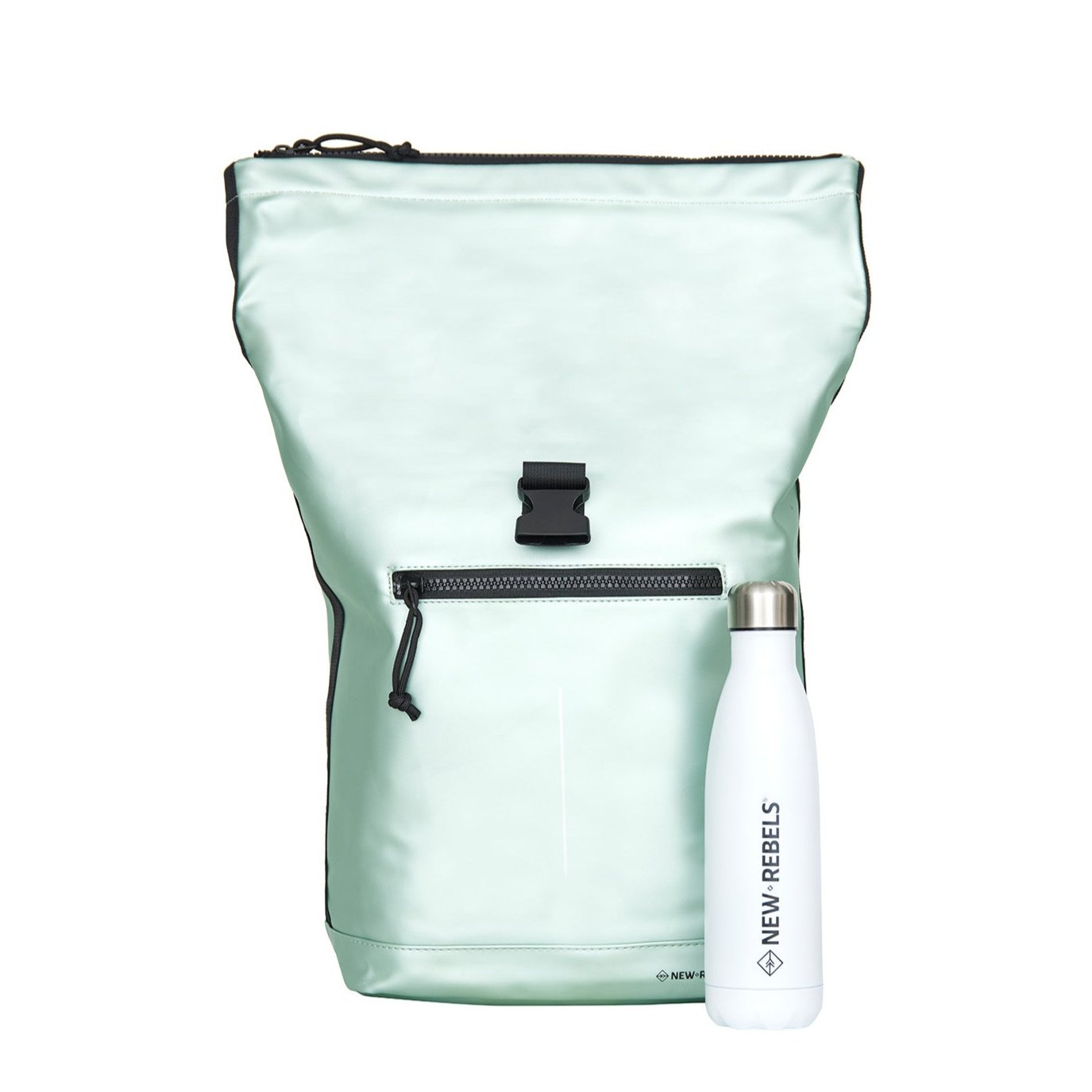 Waterproof backpack 'Mart' 16L metallic sage green