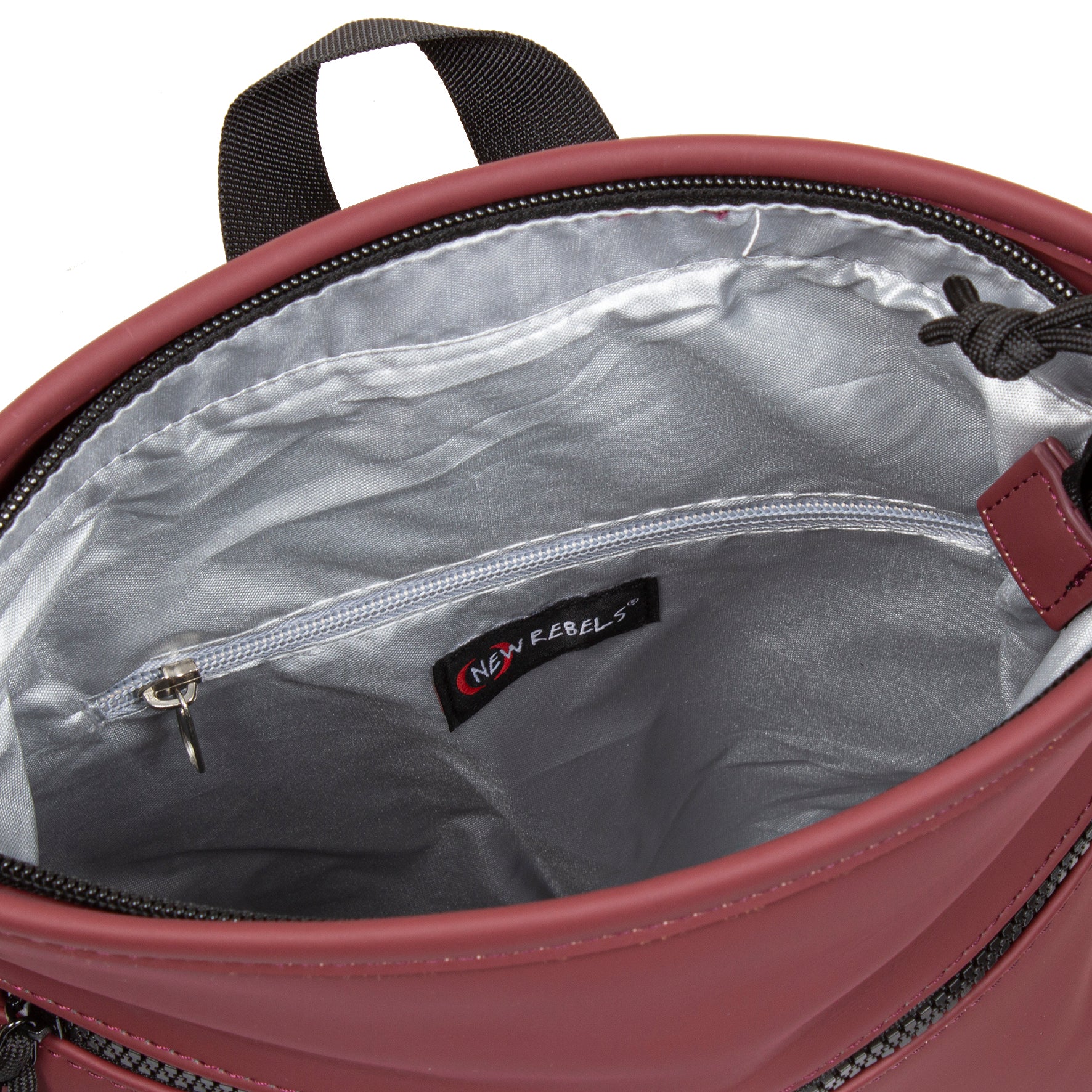 Water-repellent backpack 'Mart' mini 9L burgundy