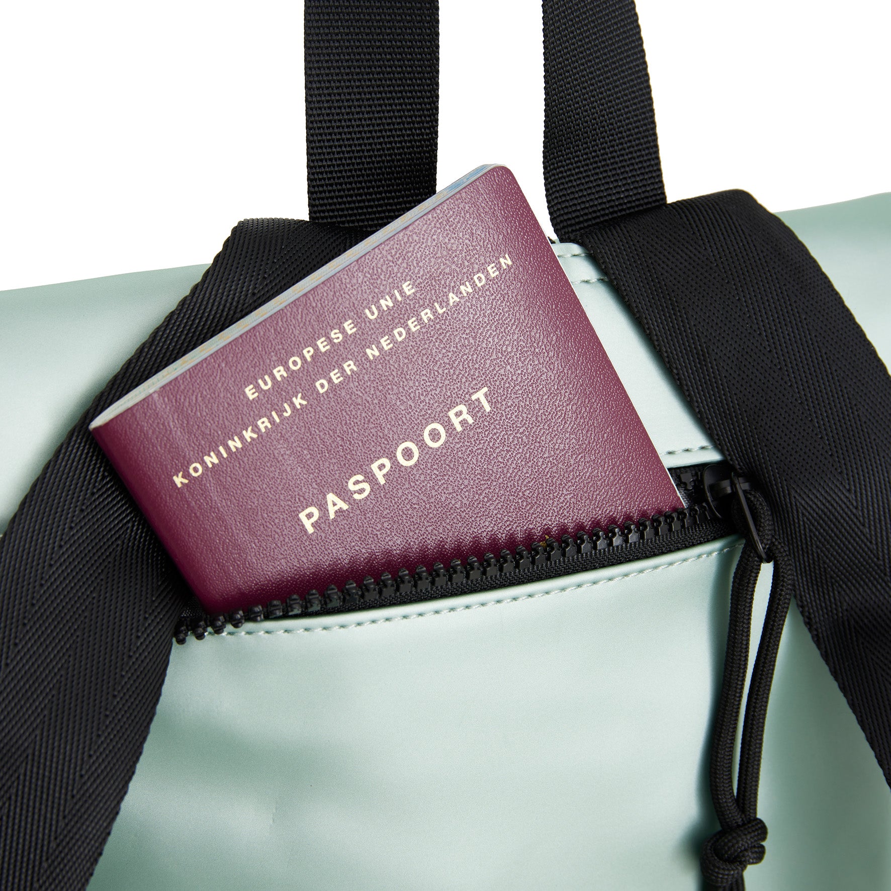 Waterproof backpack 'Mart' mini 7L metallic sage green