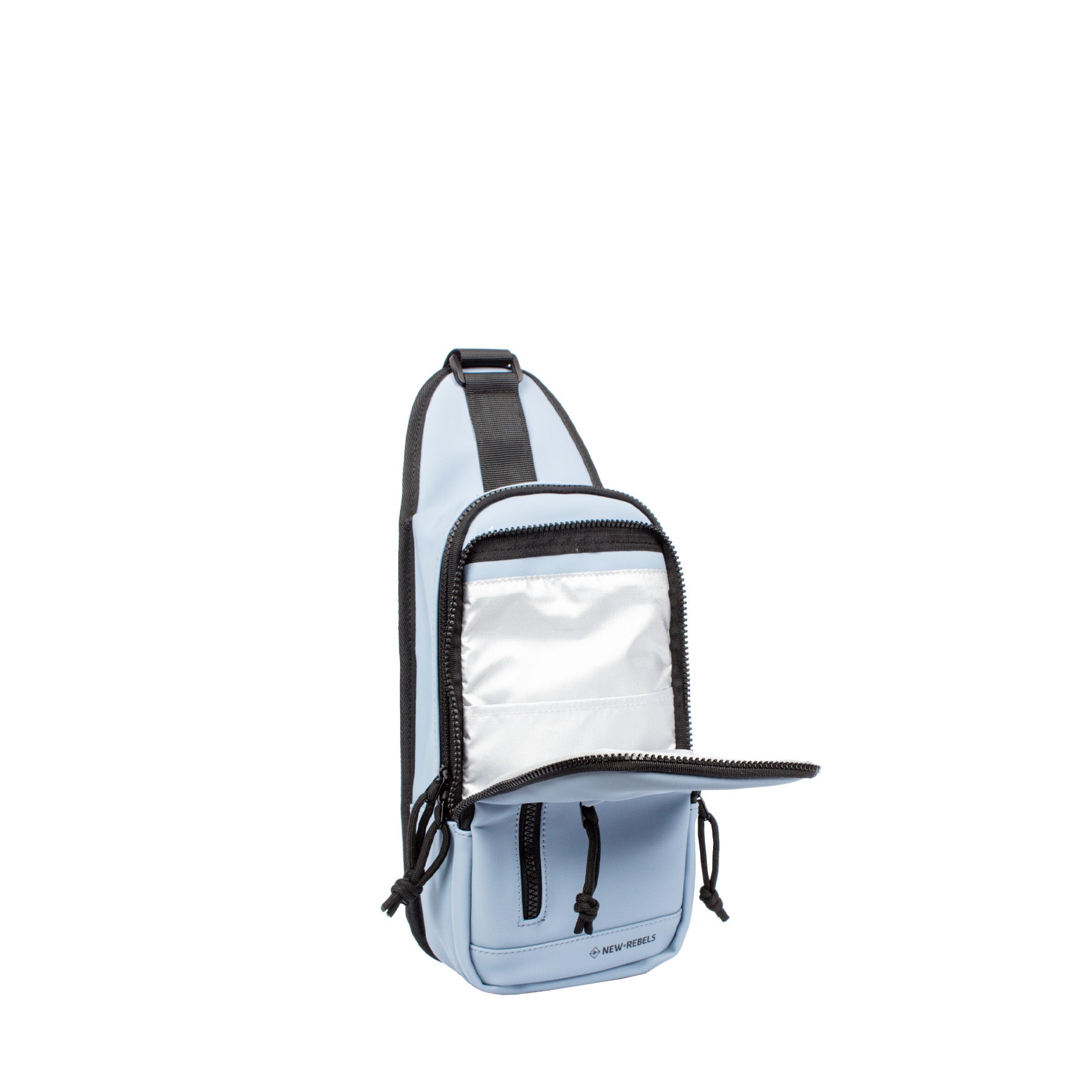 Waterproof crossbody bag 'Fargo' light blue