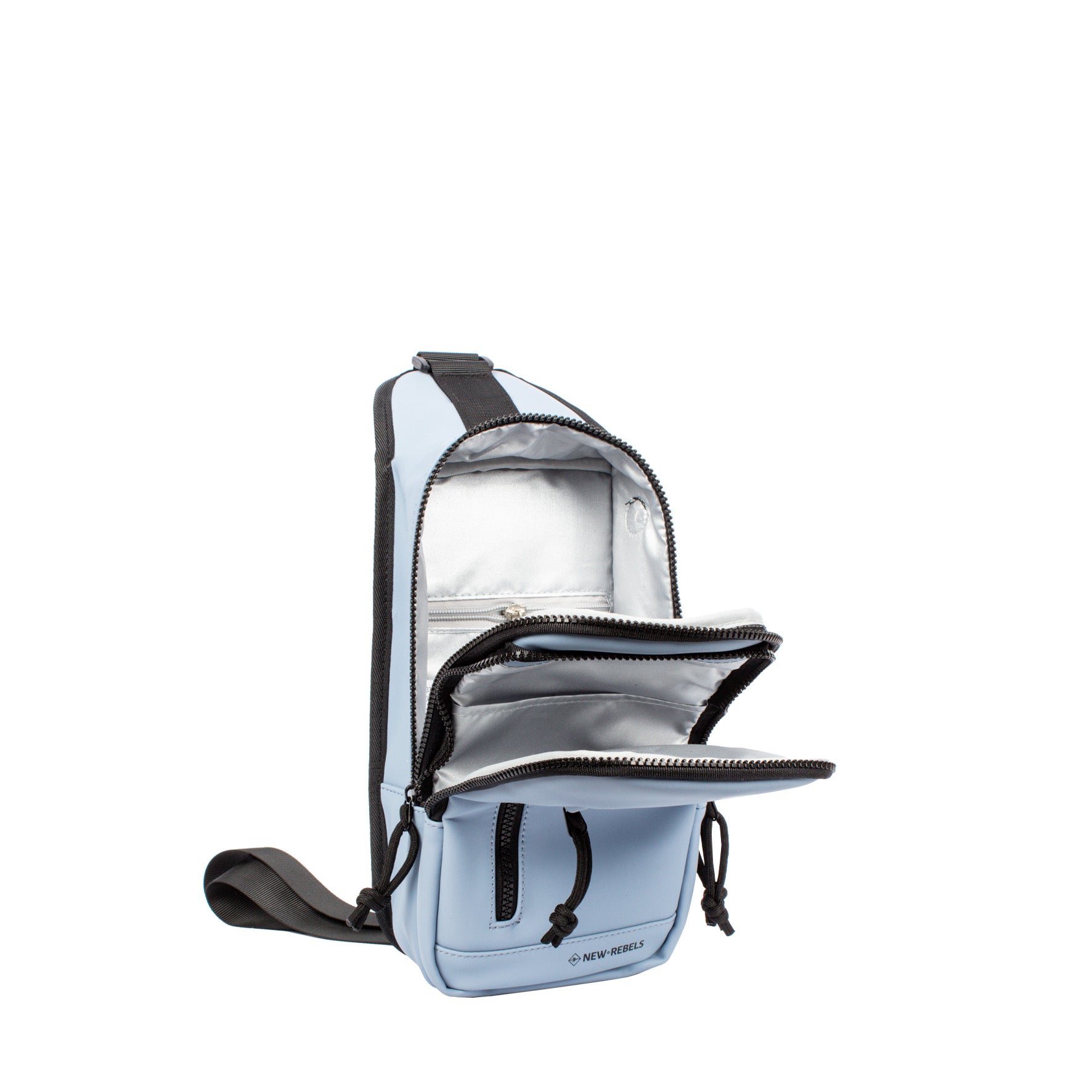 Waterproof crossbody bag 'Fargo' light blue