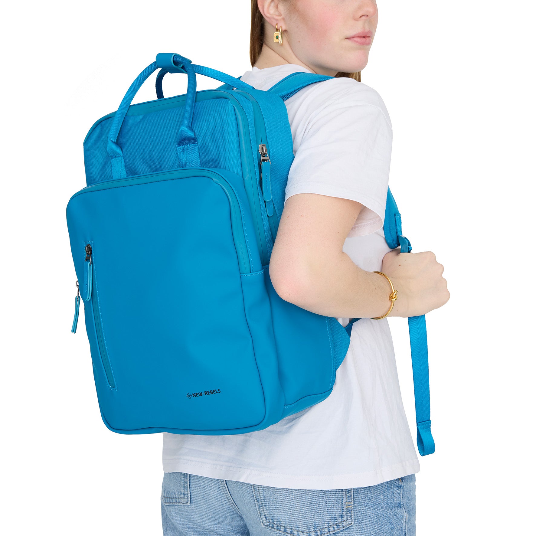 Waterafstotende rugzak 'Milwaukee-Bruce' 20L turquoise