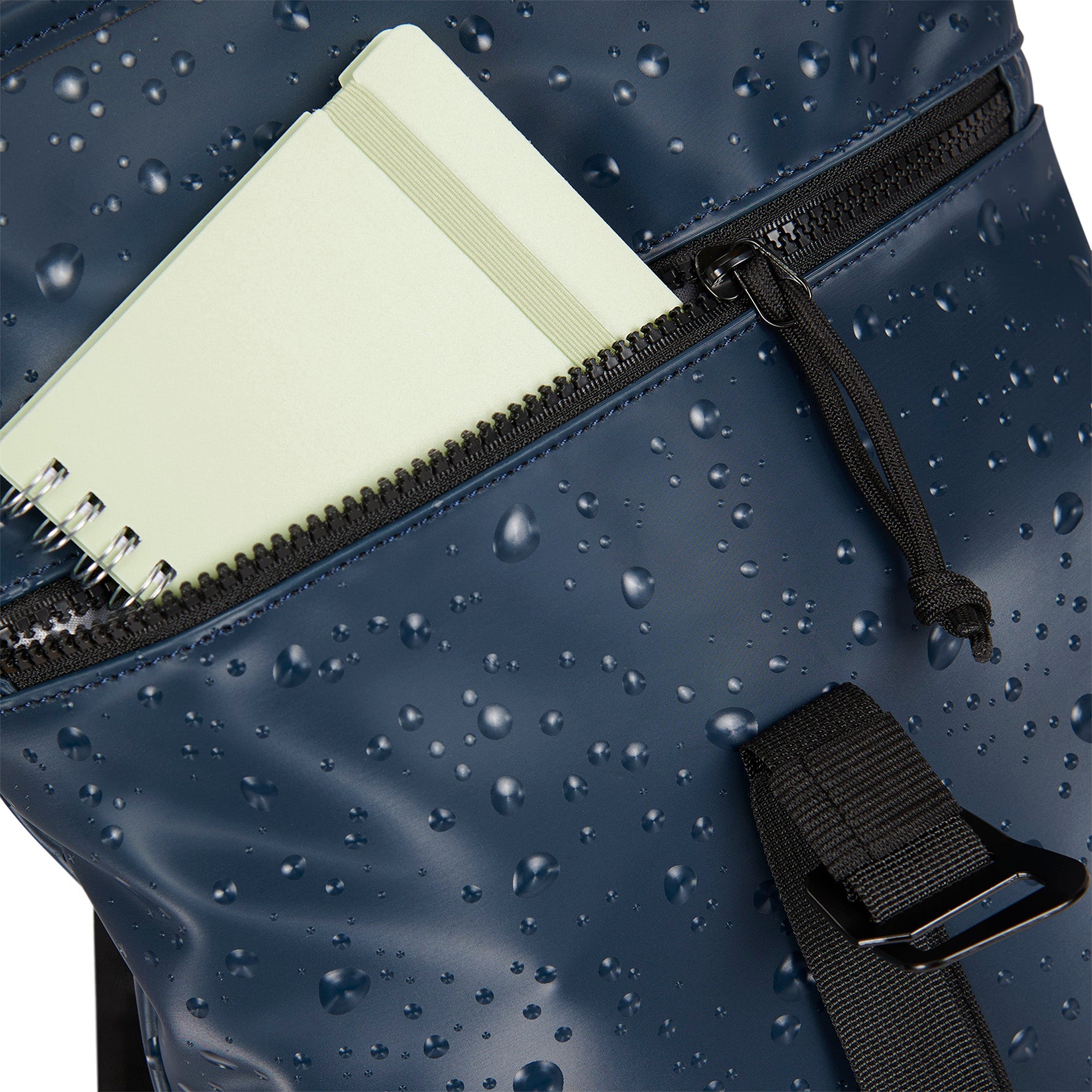 Water-repellent backpack 'Droplets' 7L navy