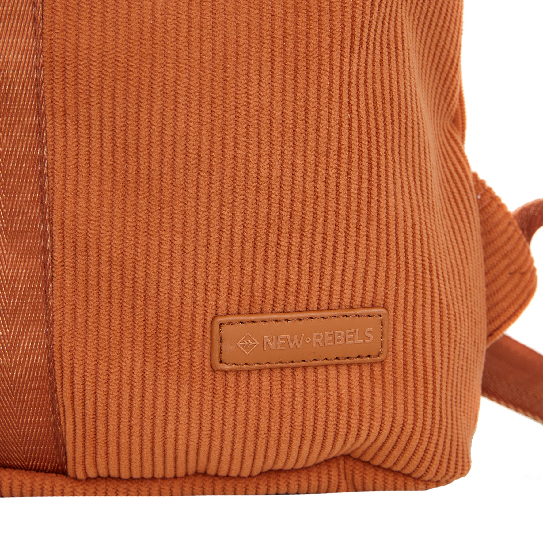 Ribbi - Rolltop backpack 'Los Angeles' mini coffee brown 7L